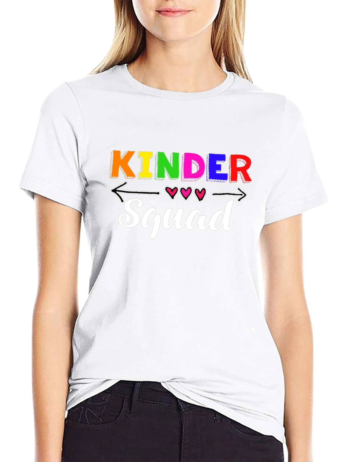 Kinder Squad Black T-Shirt