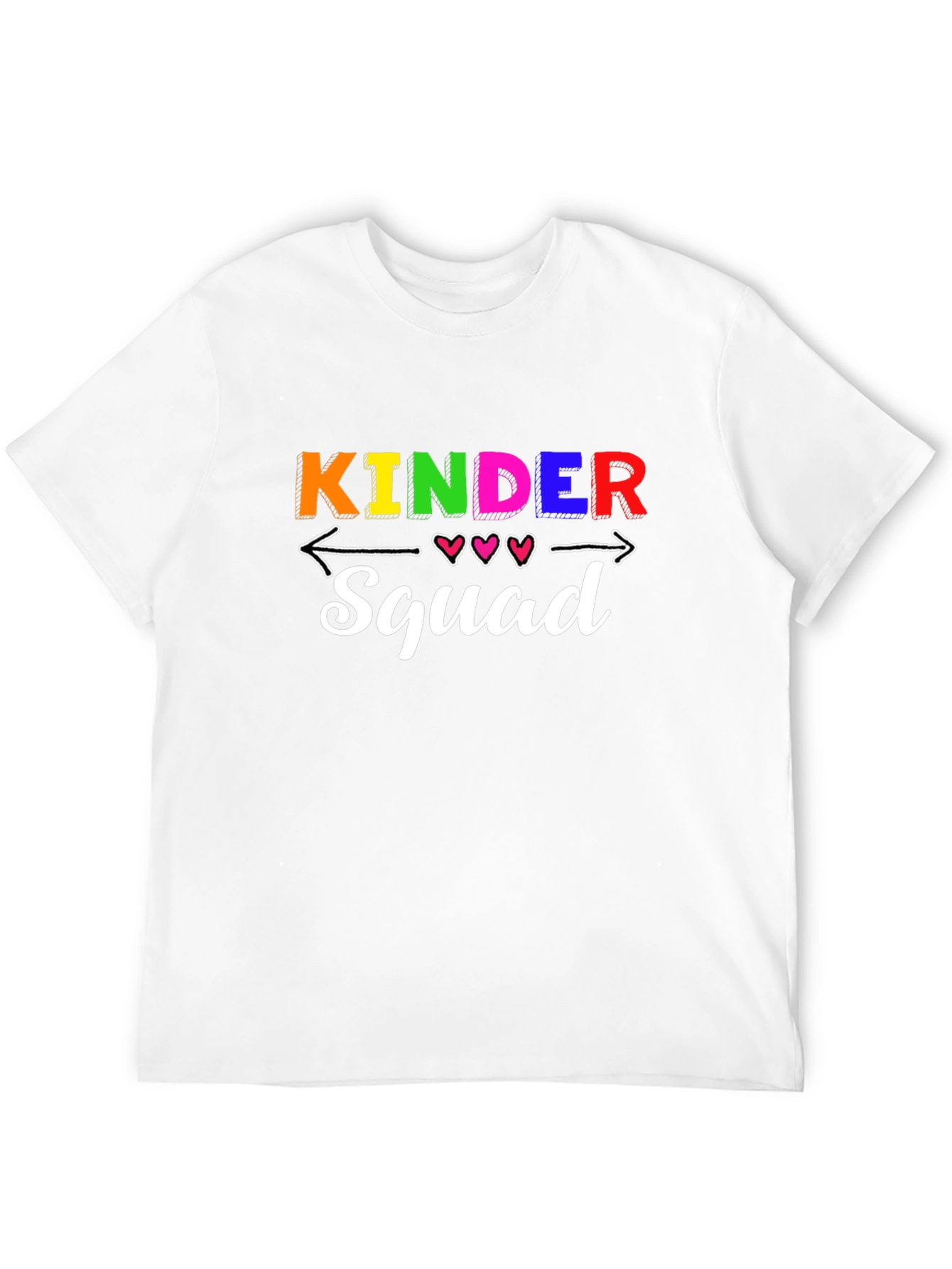 Kinder Squad Black T-Shirt