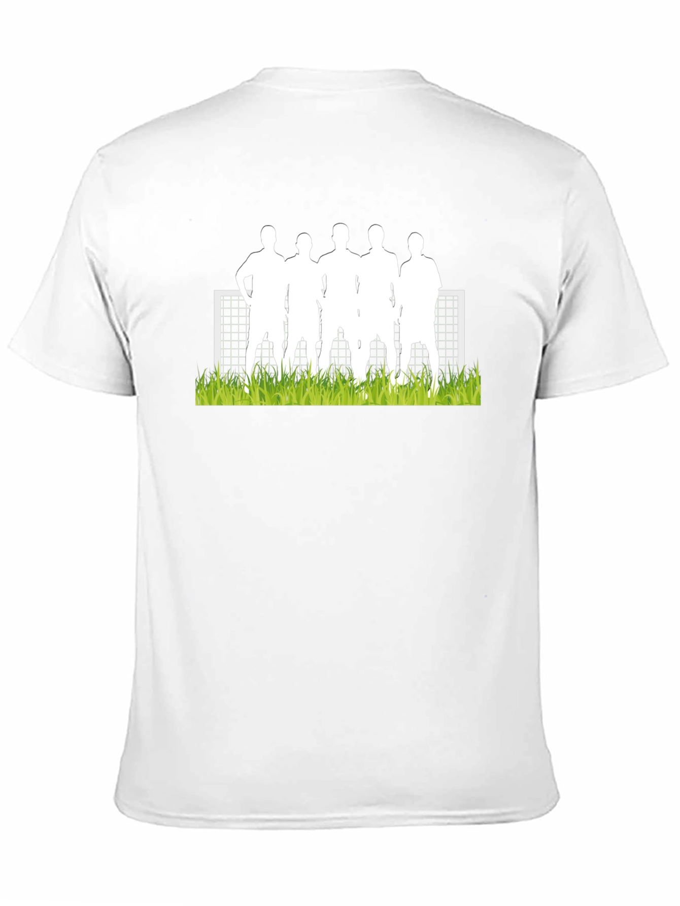 Soccer Team Graphic Tee - Mens Black T-Shirt
