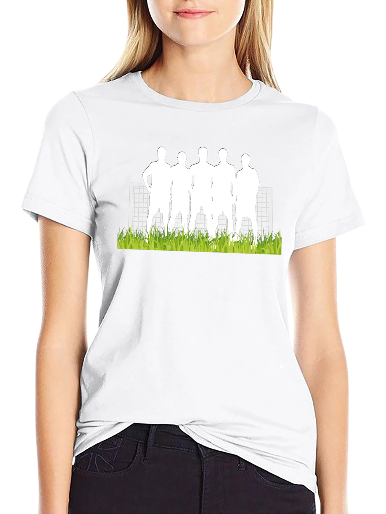 Soccer Team Graphic Tee - Mens Black T-Shirt
