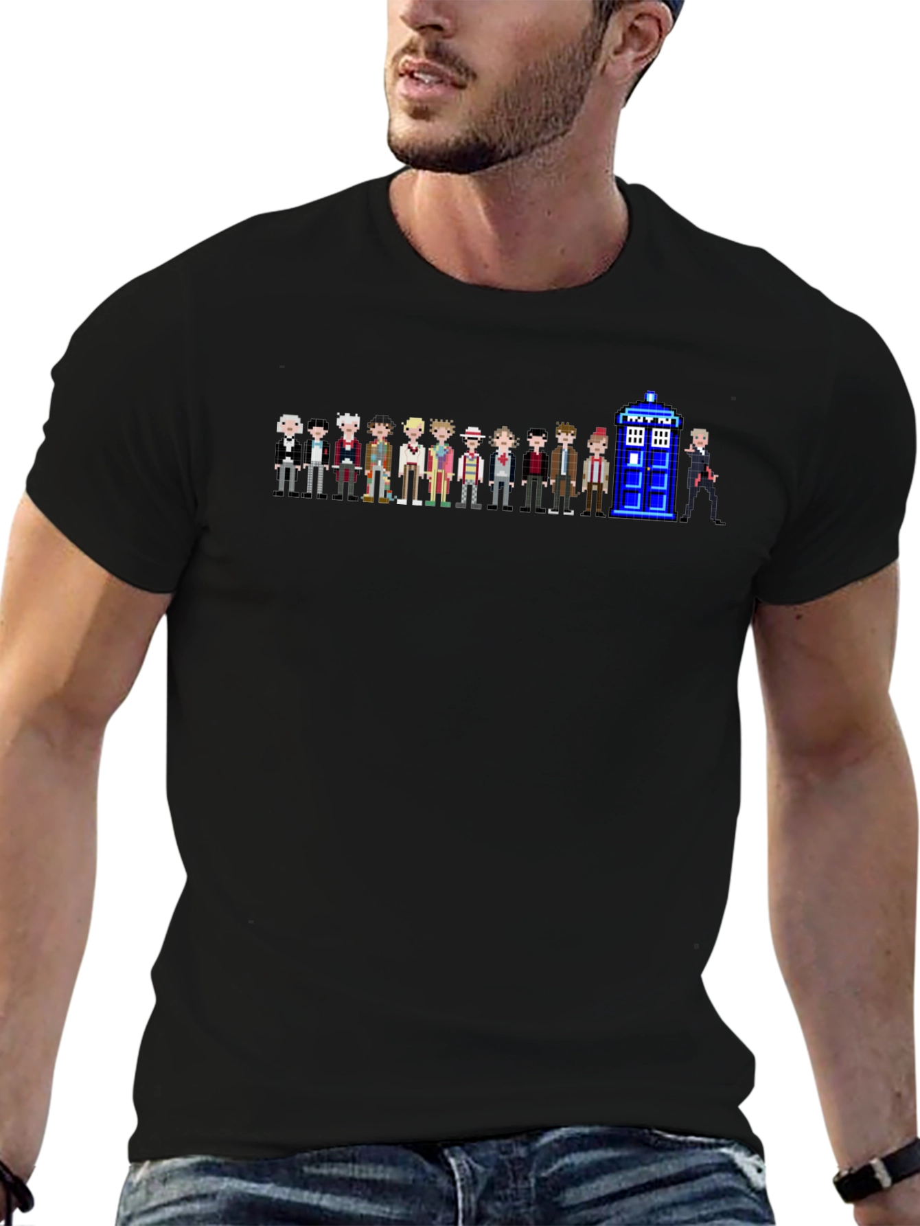 Doctor Who Pixel Art T-Shirt