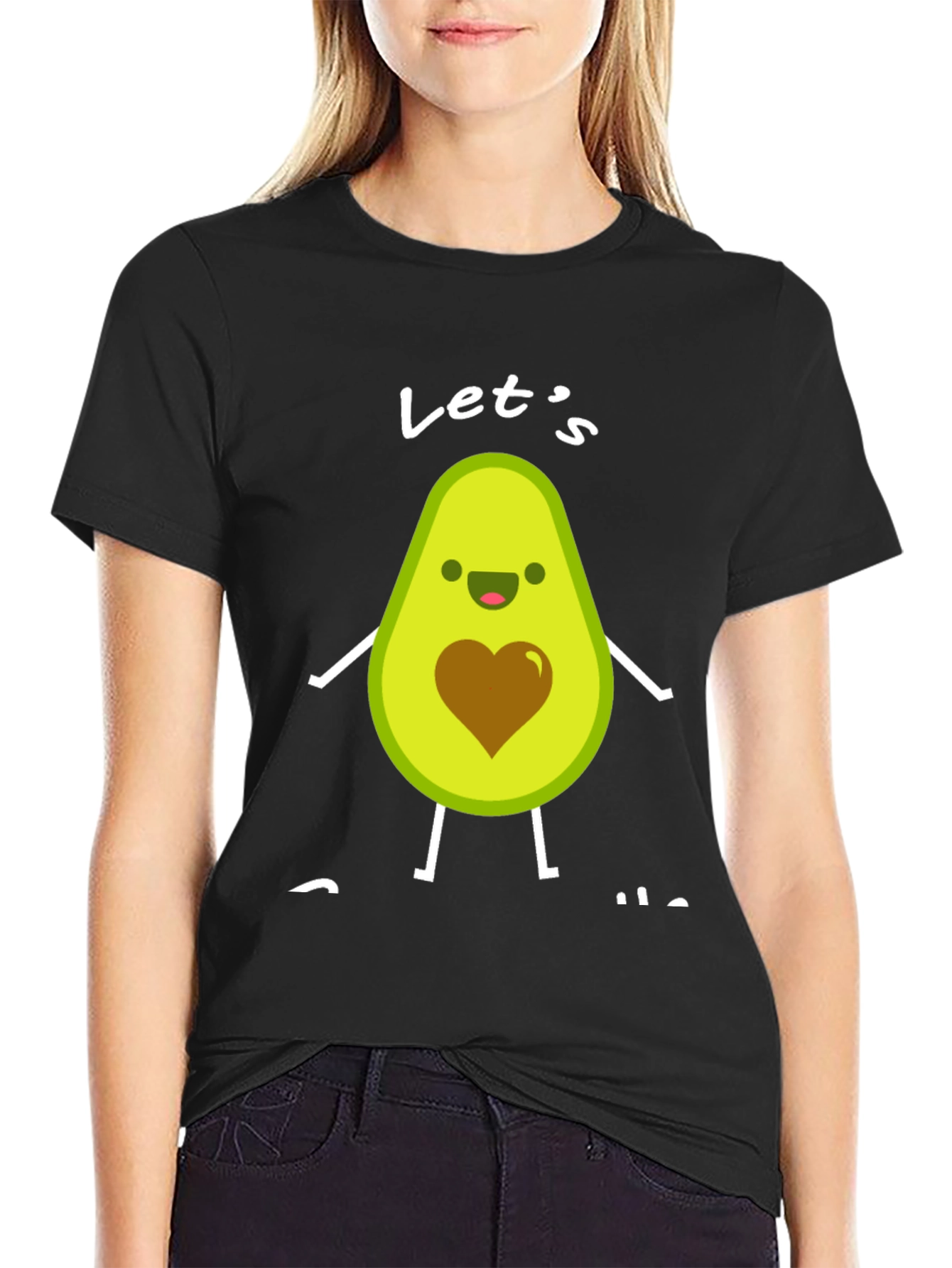 Avocado Love T-Shirt - Lets Avo-cuddle!
