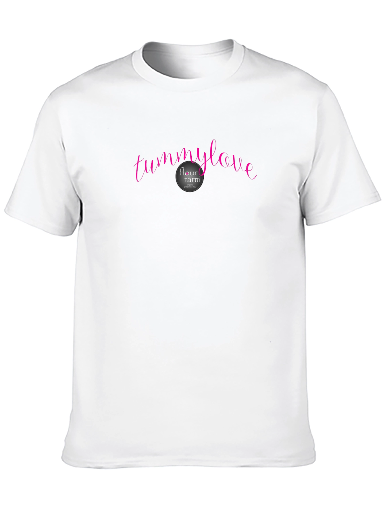 Tummy Love Flour Farm Black Tee