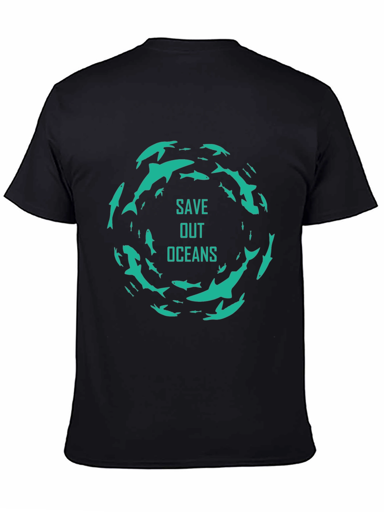 Save Our Oceans Graphic Tee - Eco Friendly