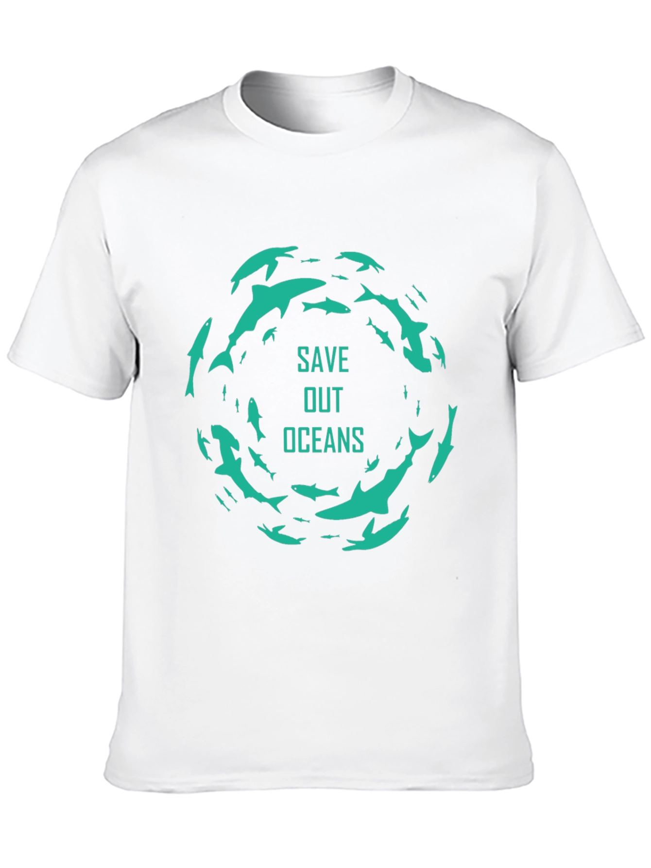 Save Our Oceans Graphic Tee - Eco Friendly