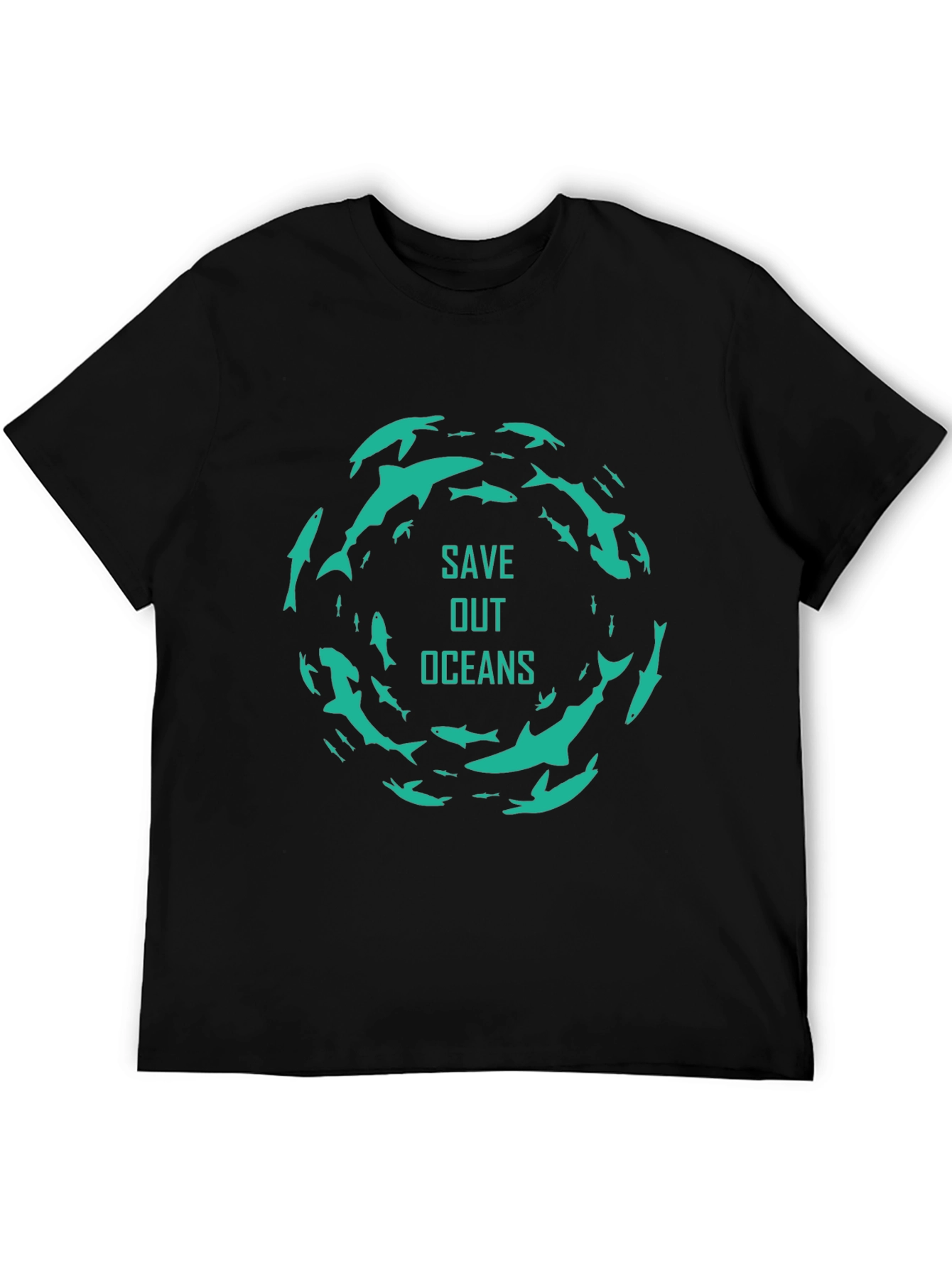 Save Our Oceans Graphic Tee - Eco Friendly