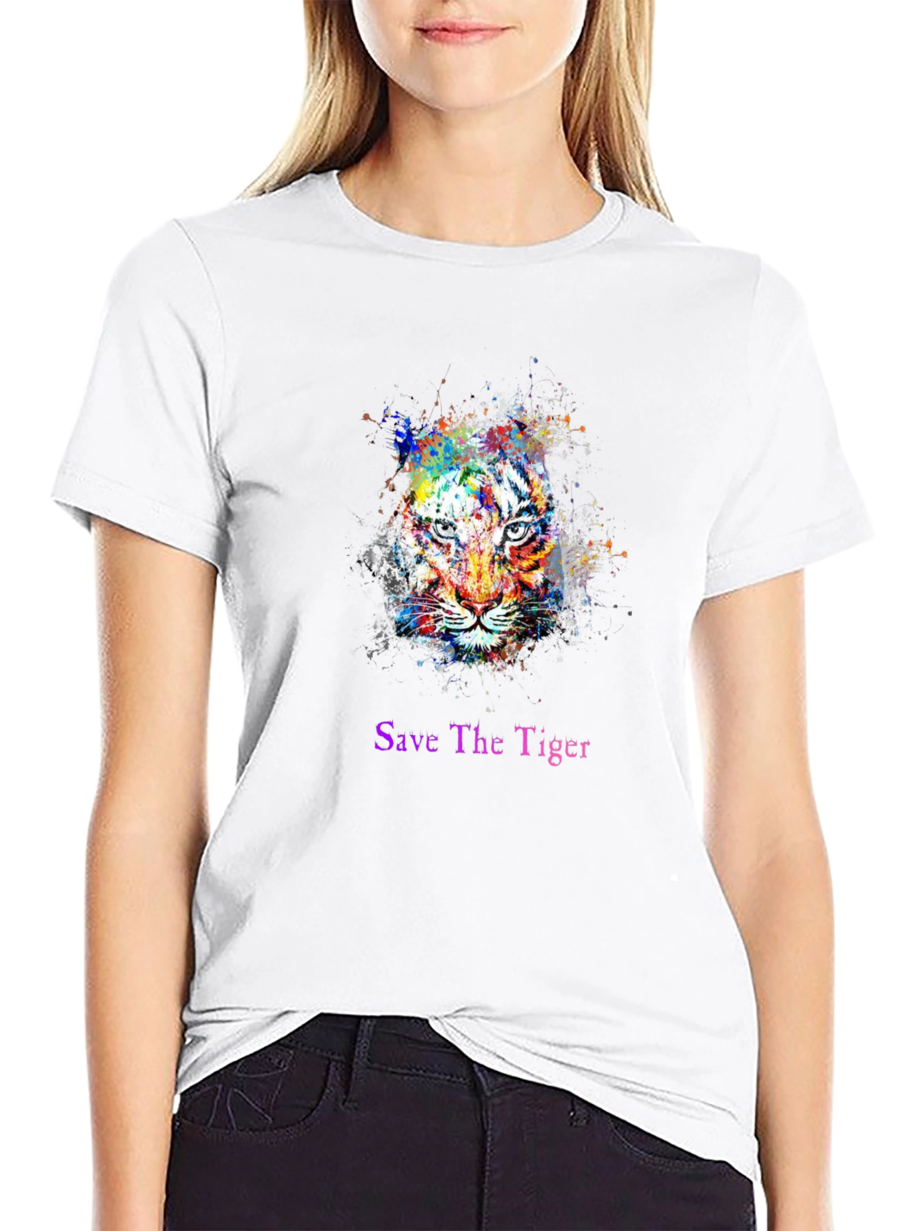 Save The Tiger Graphic T-Shirt