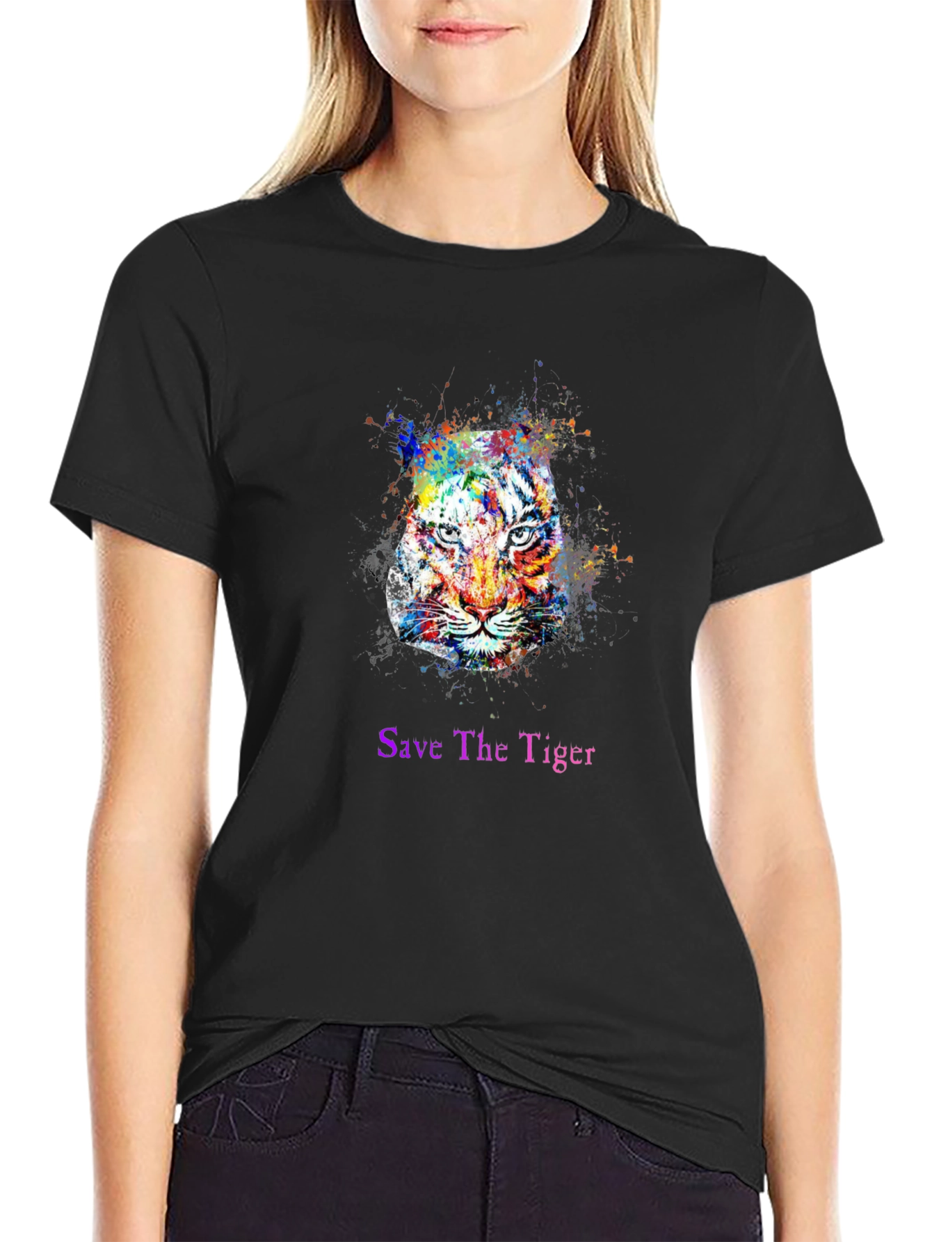Save The Tiger Graphic T-Shirt