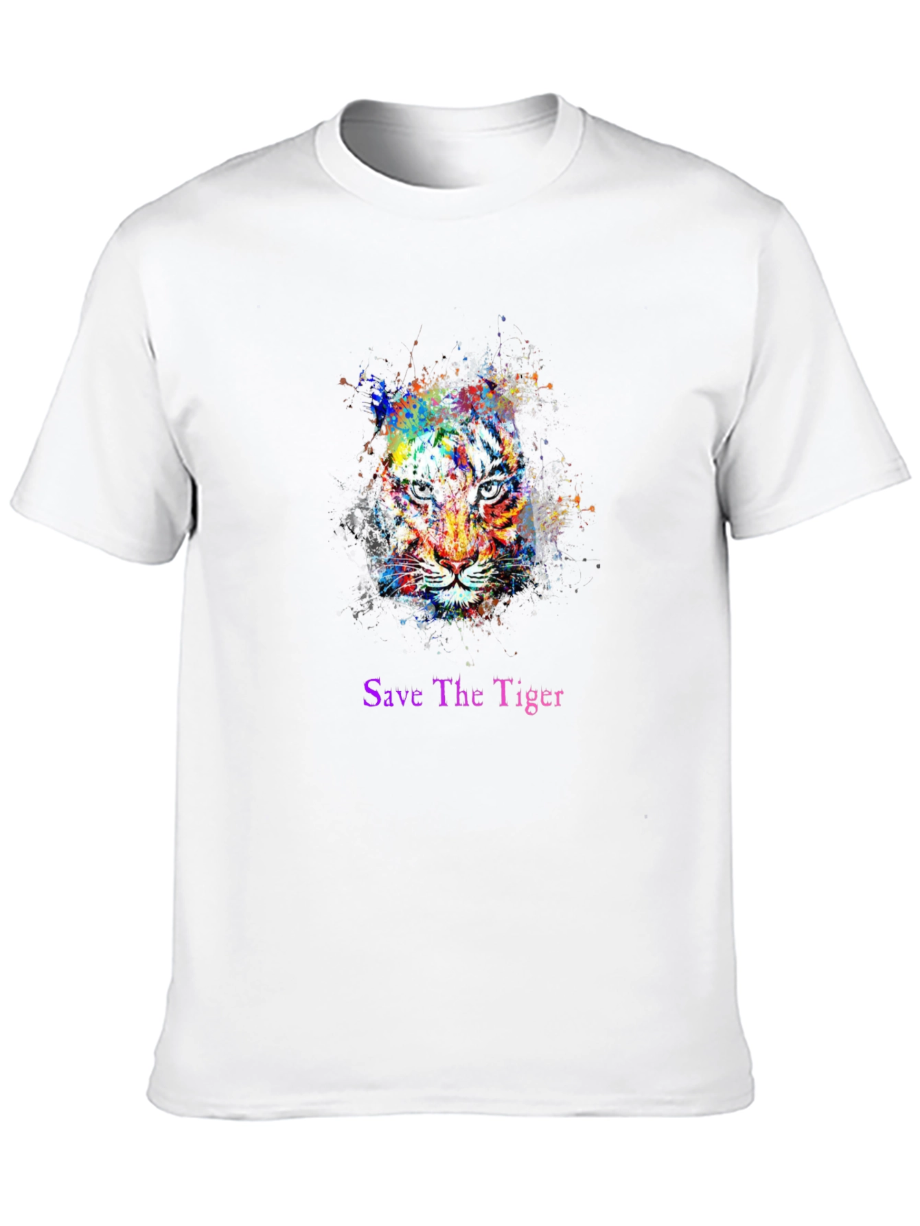 Save The Tiger Graphic T-Shirt