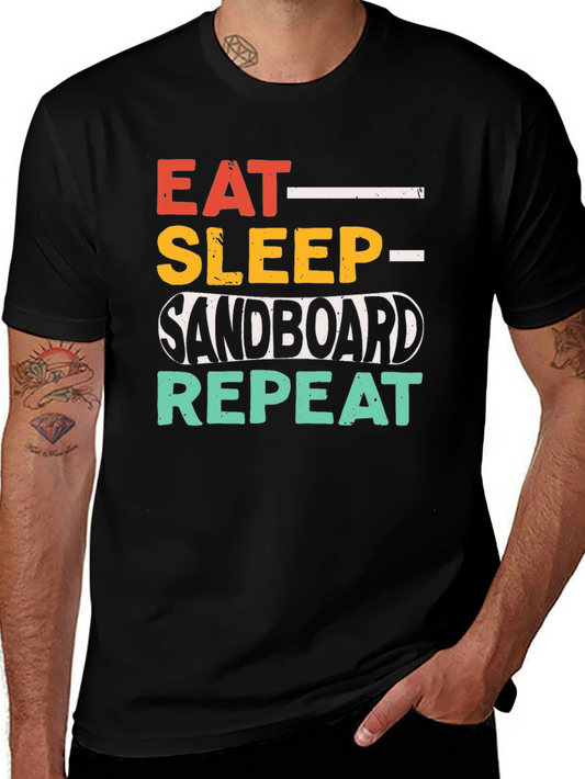 Eat Sleep Sandboard Repeat T-Shirt