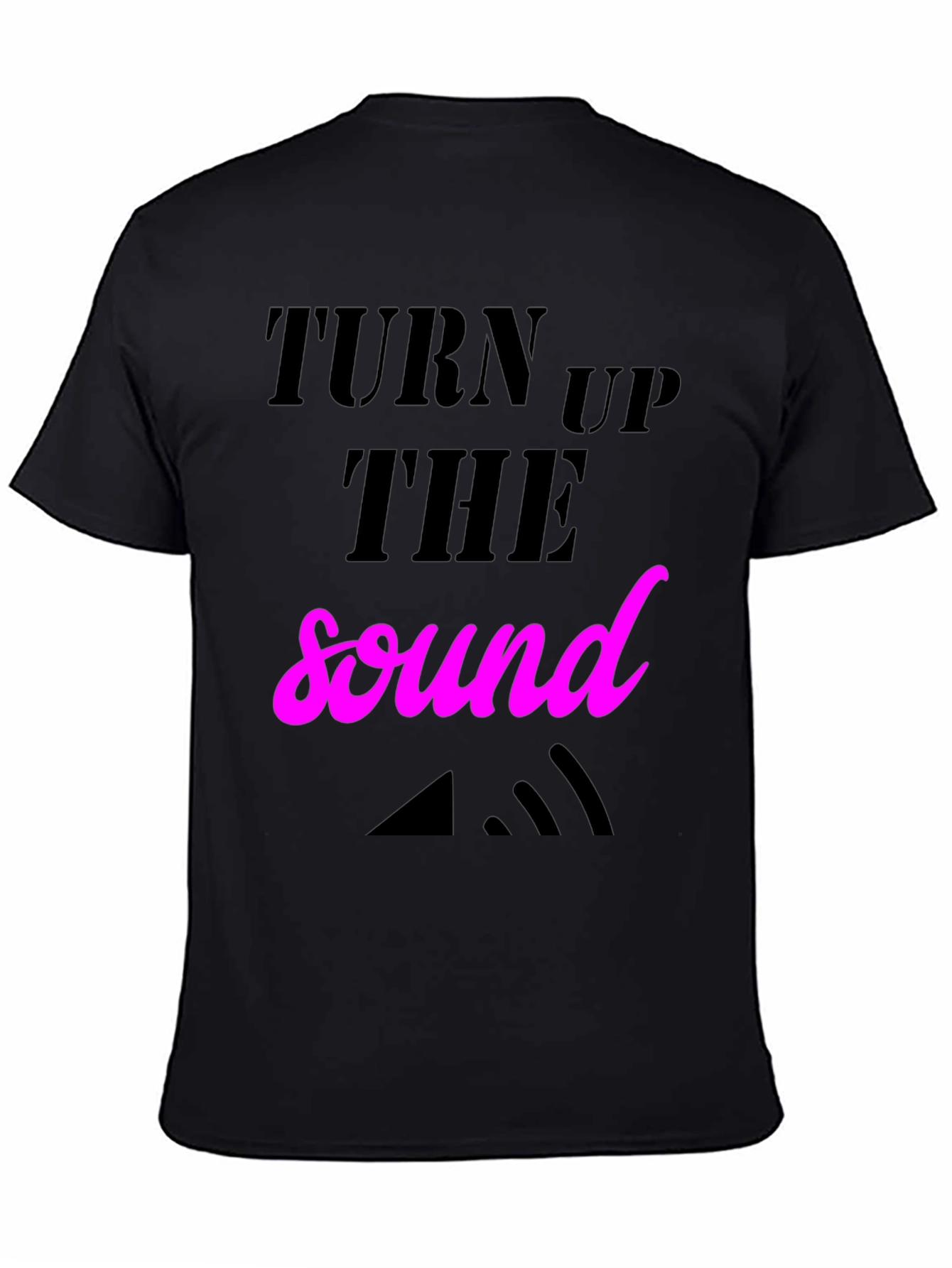Turn Up The Sound Graphic Tee