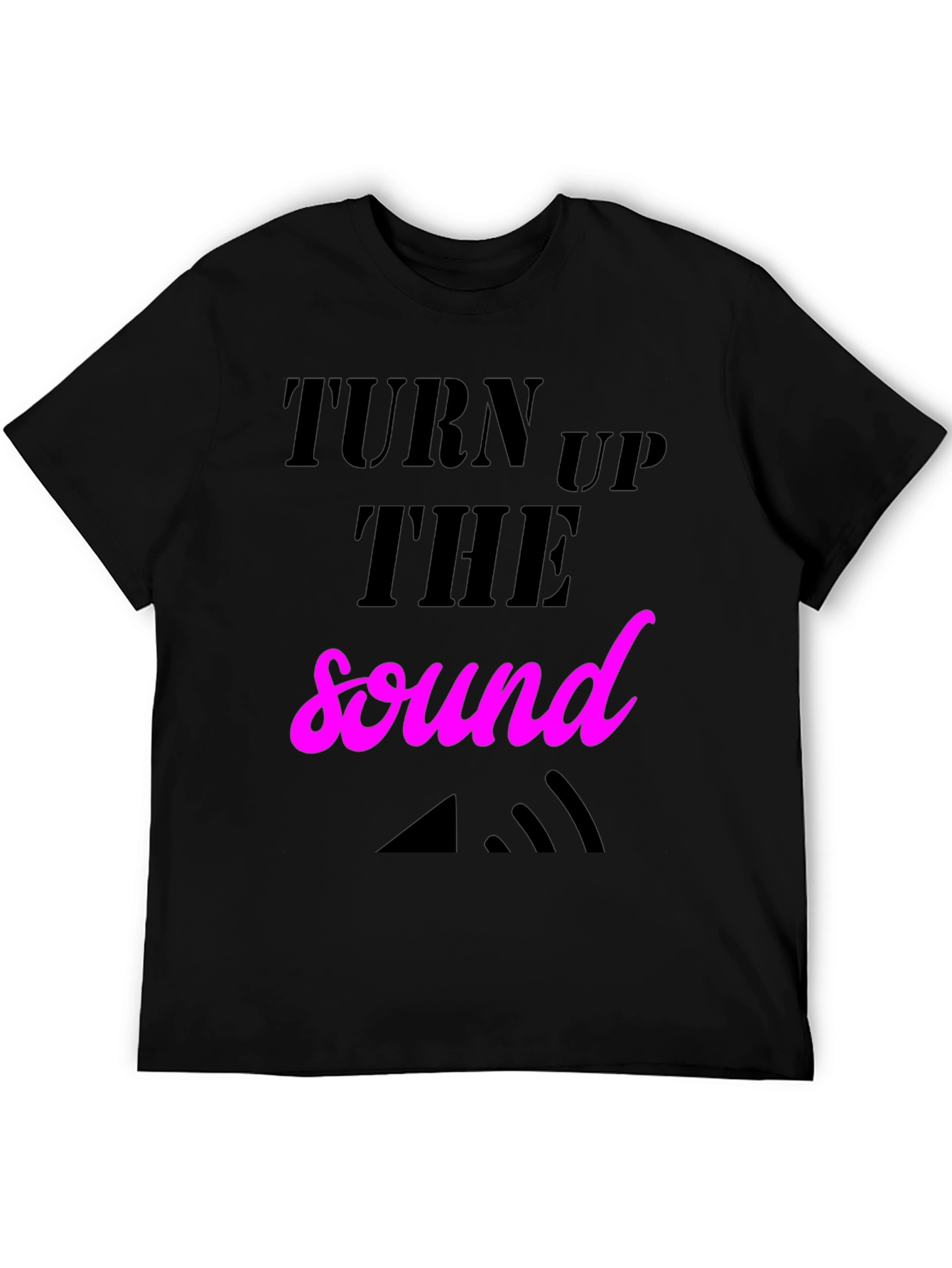 Turn Up The Sound Graphic Tee