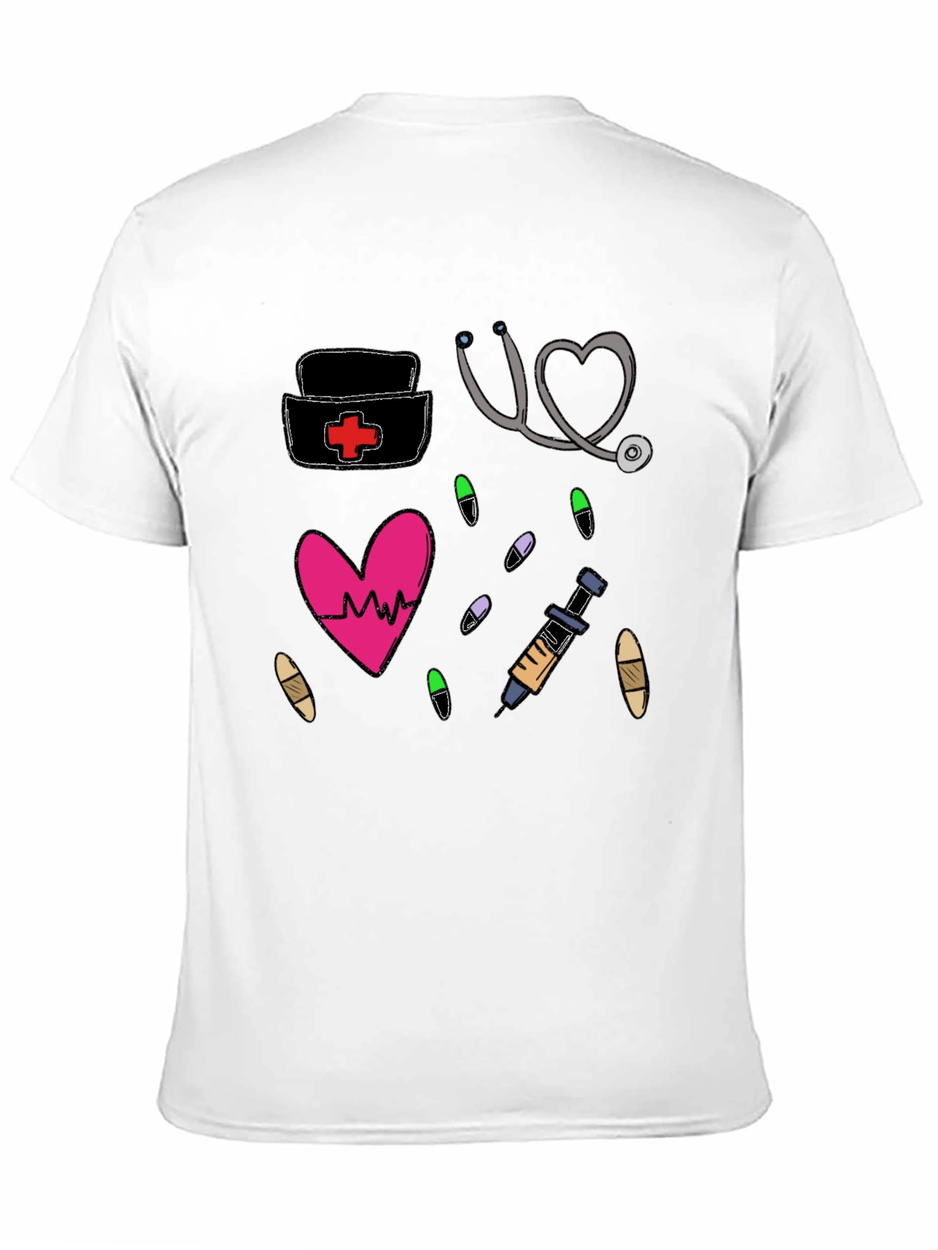 Nurse Life Graphic T-Shirt