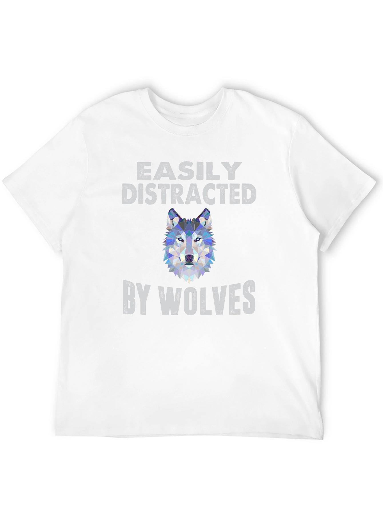 Easily Distracted by Wolves Graphic T-Shirt
