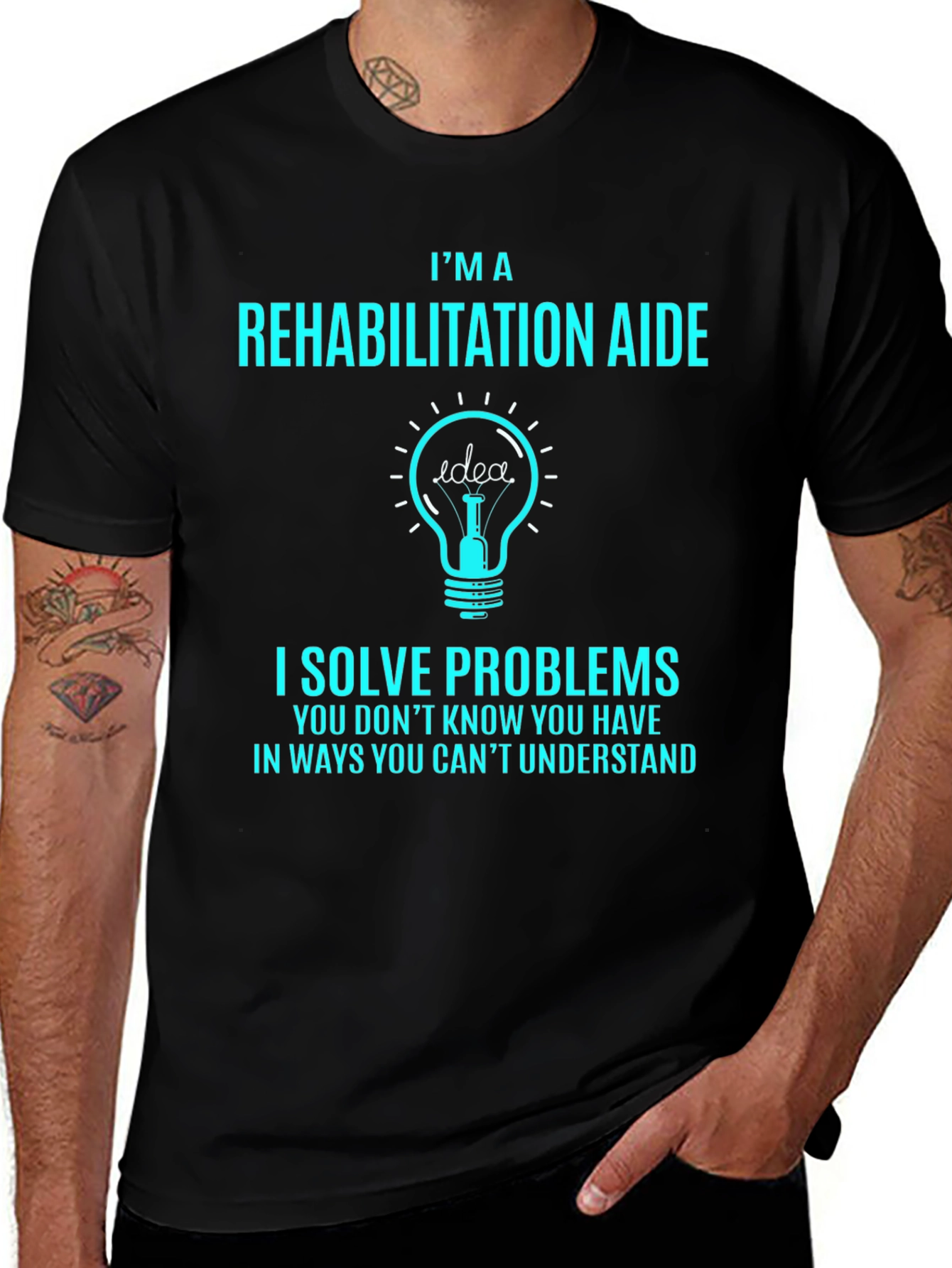 Rehabilitation Aide T-Shirt - Problem Solver Tee