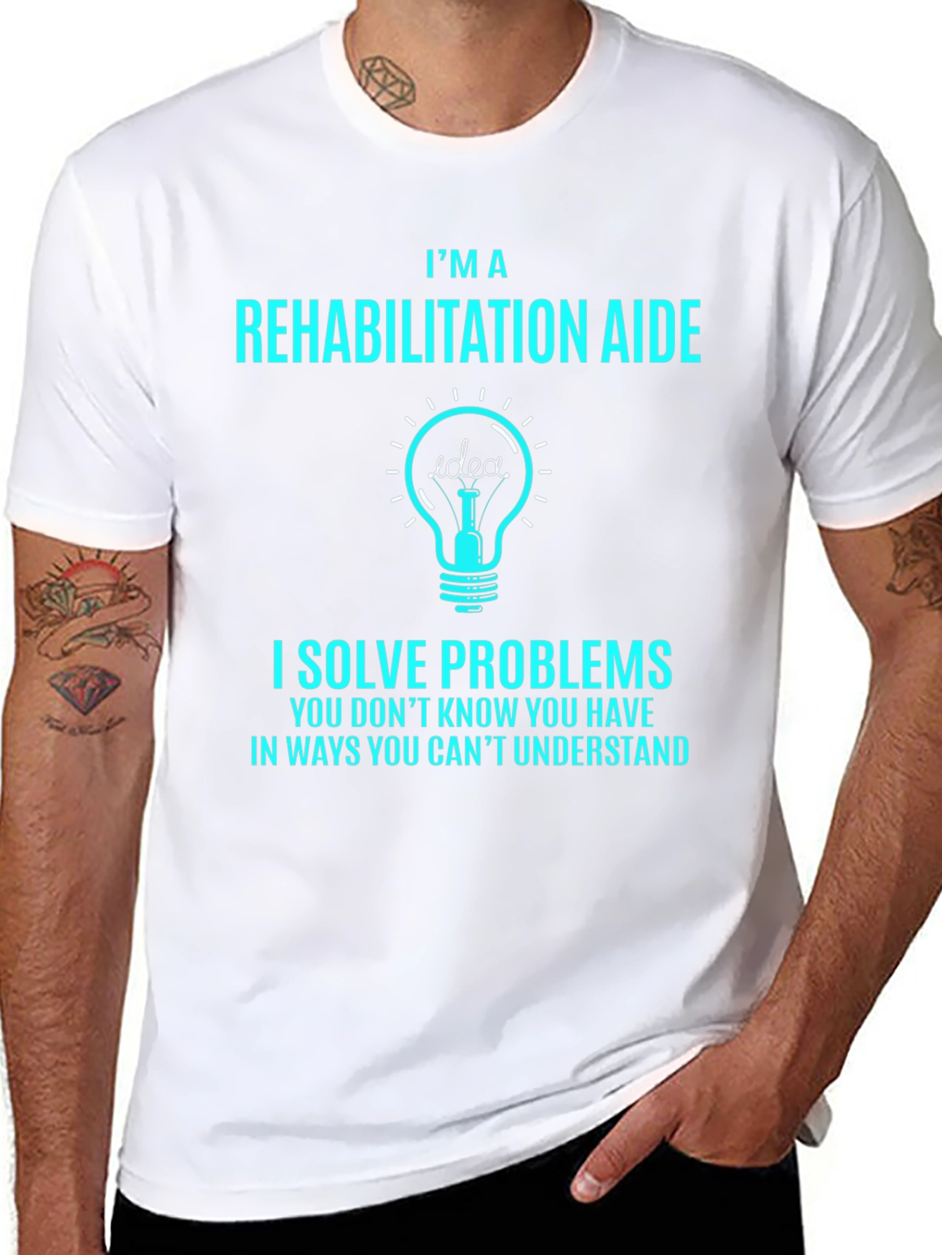 Rehabilitation Aide T-Shirt - Problem Solver Tee