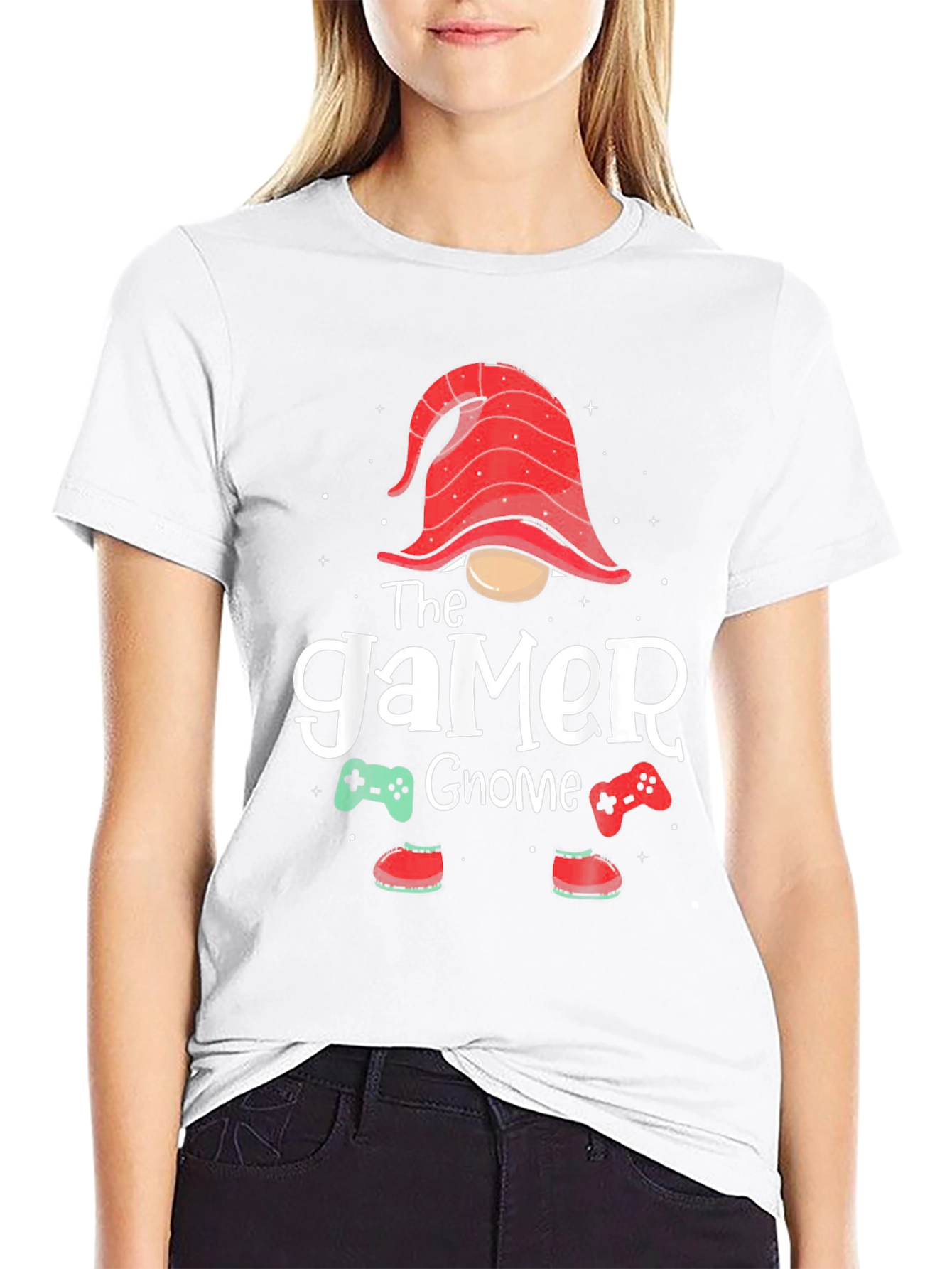 Gamer Gnome Graphic T-Shirt