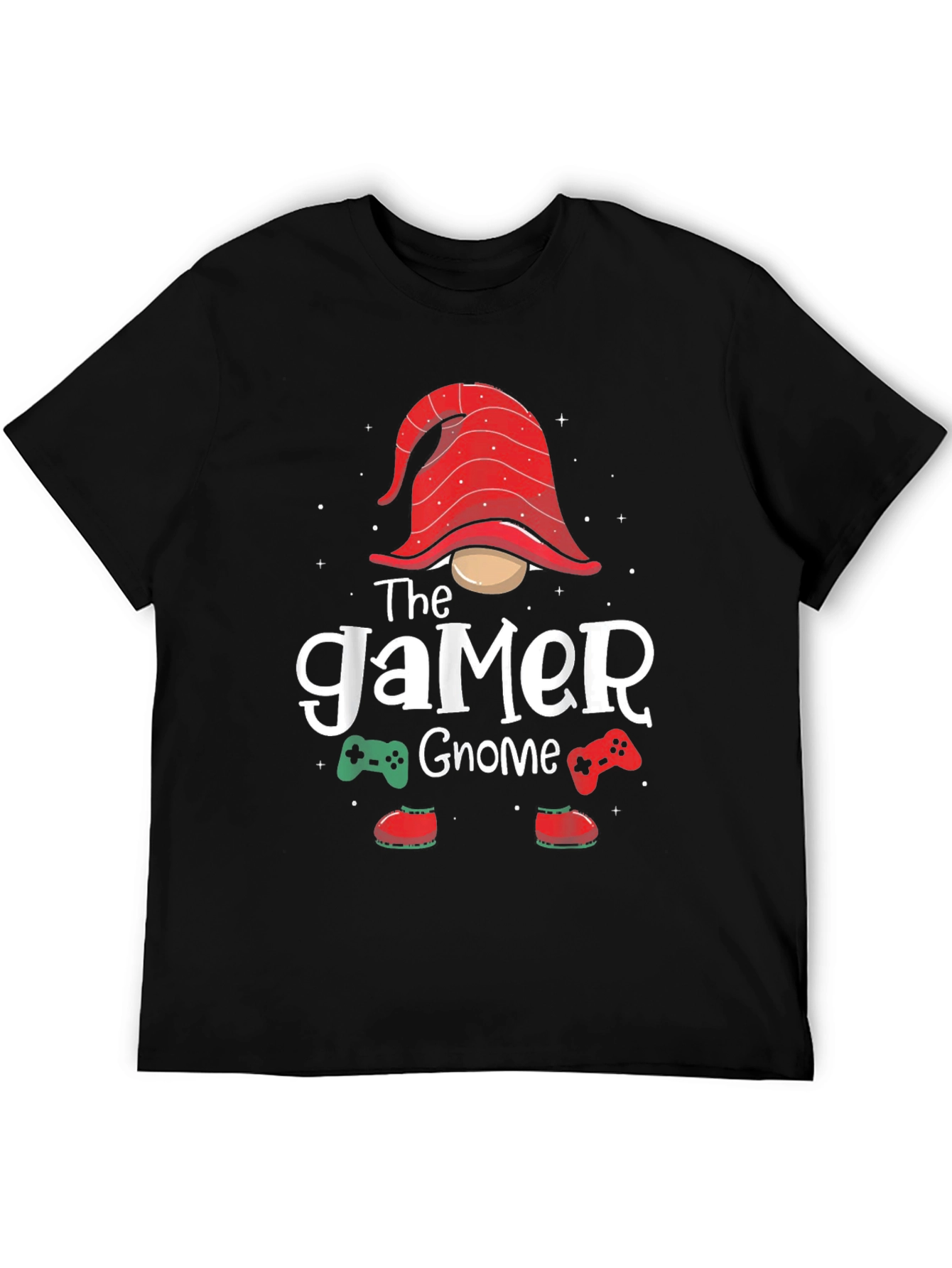 Gamer Gnome Graphic T-Shirt