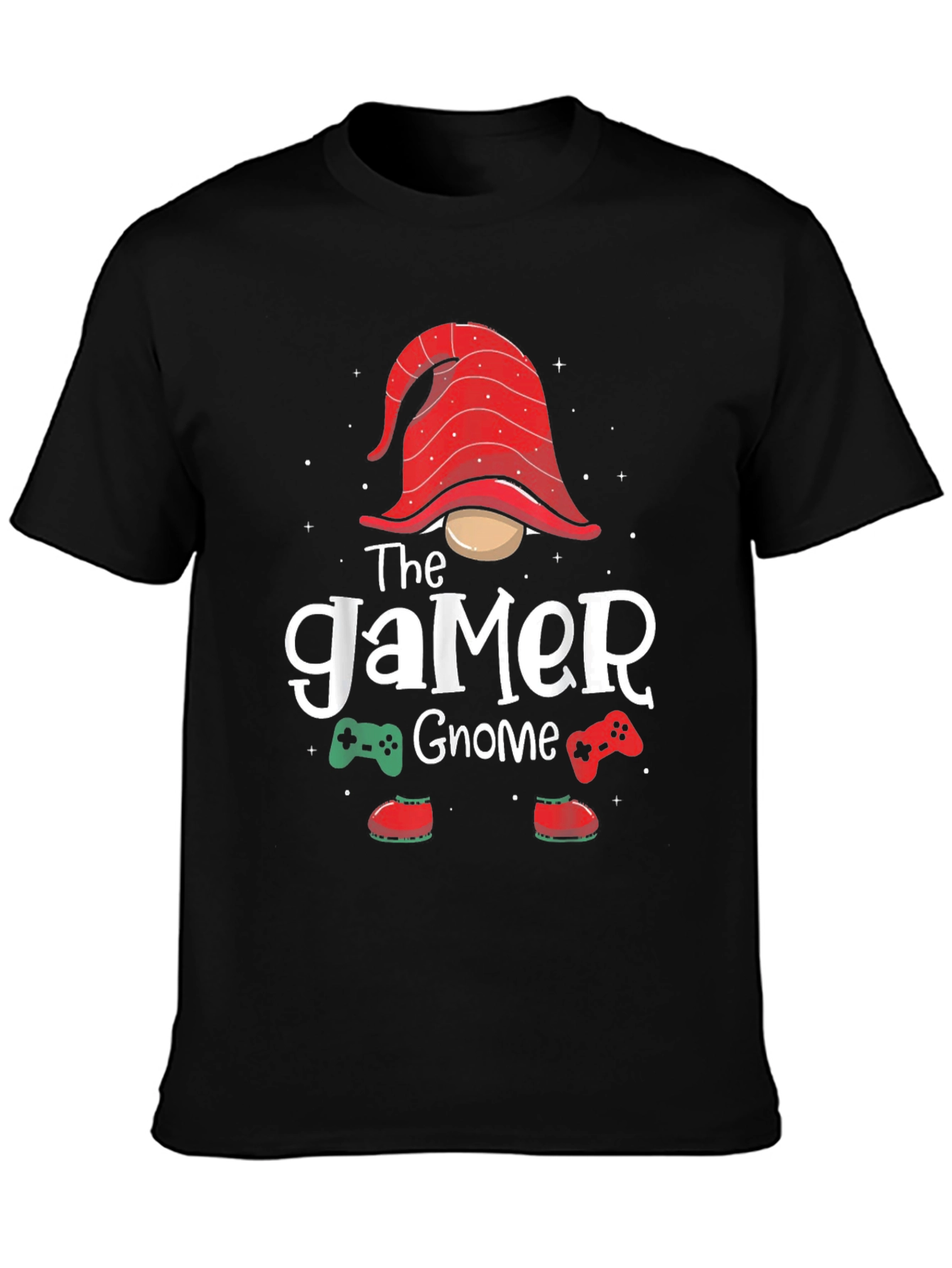 Gamer Gnome Graphic T-Shirt