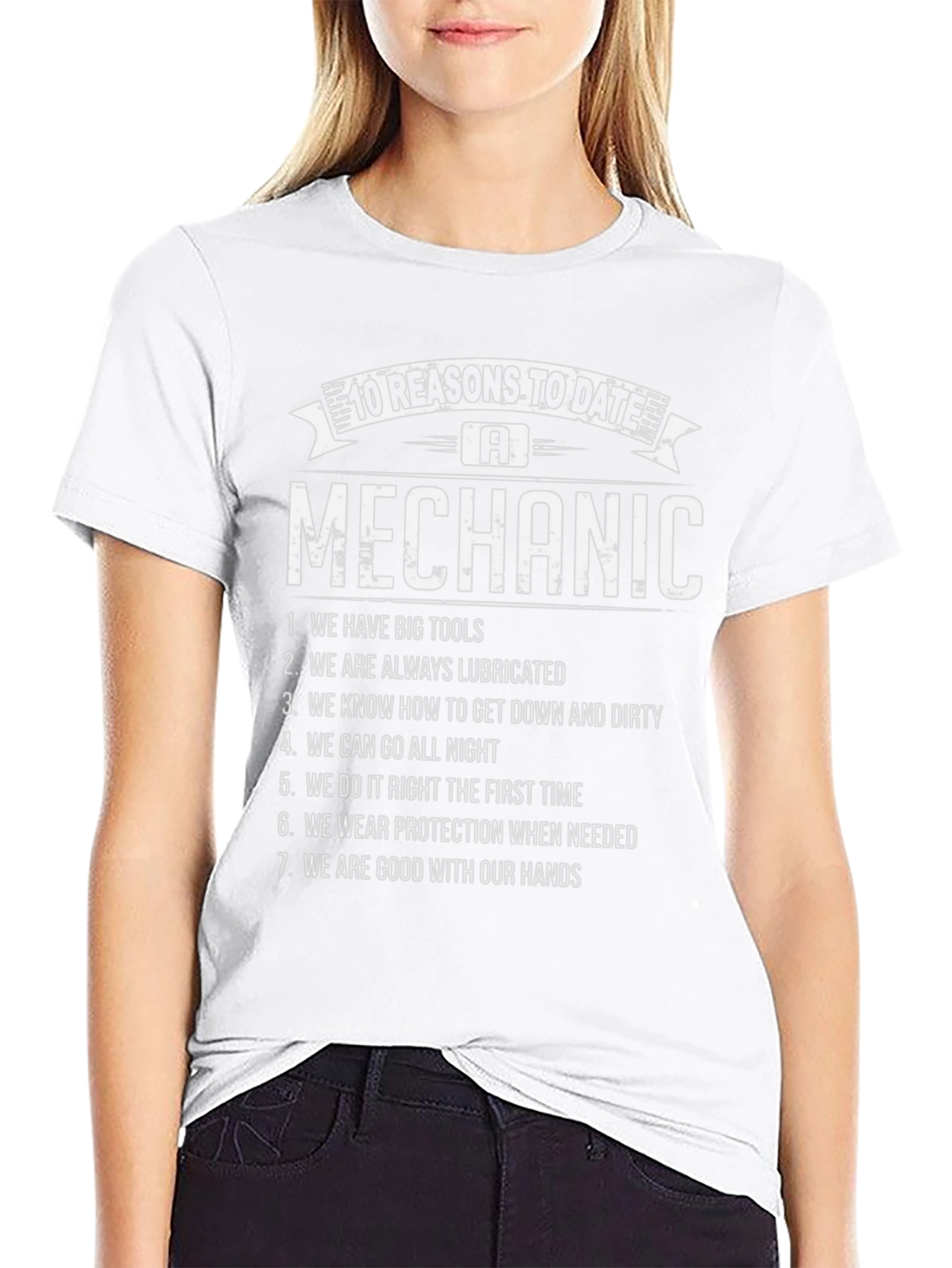 Mechanic Reasons to Date T-Shirt Funny Gift