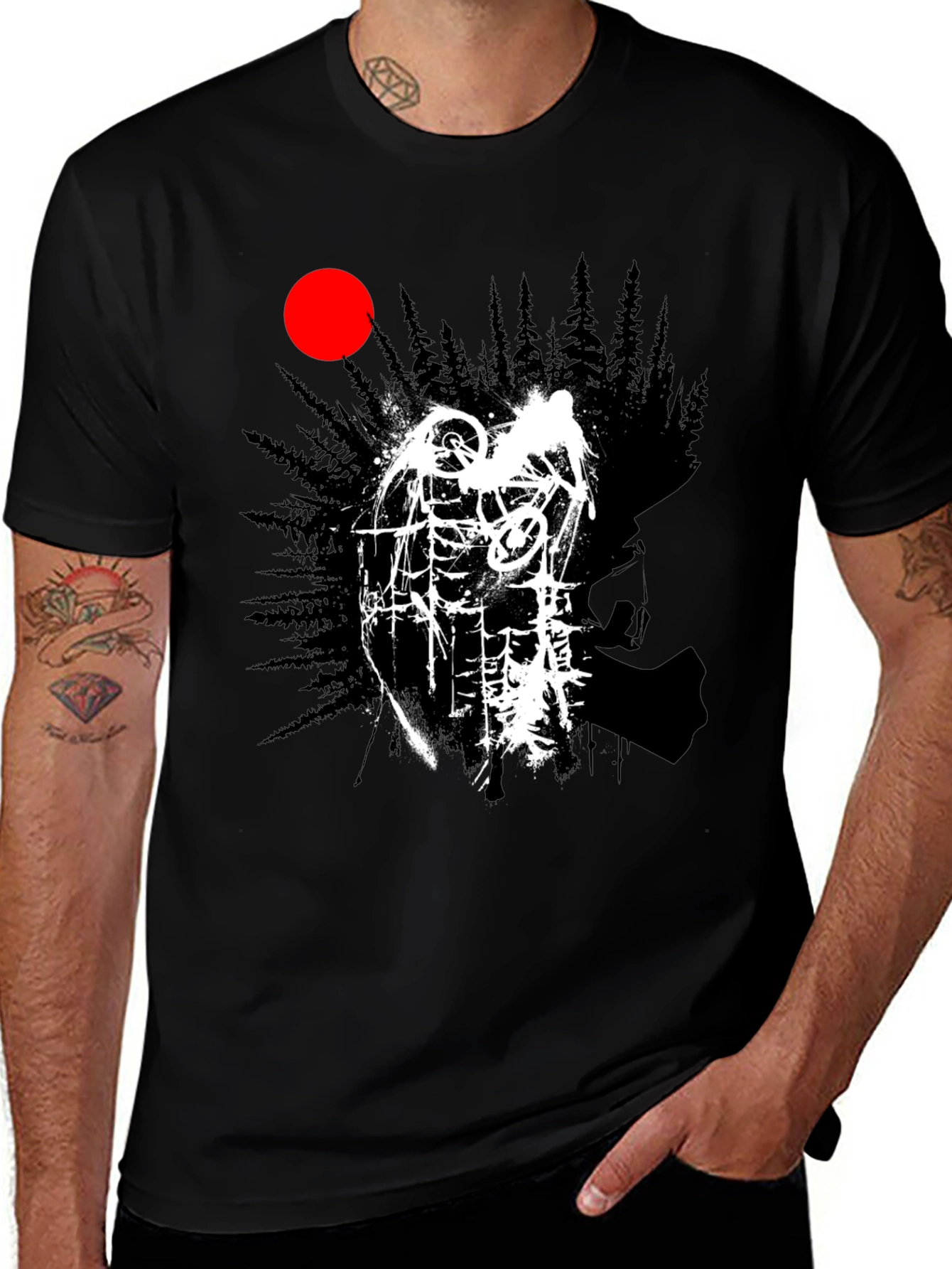 Mountain Bike Graphic Tee - Adventure Awaits!