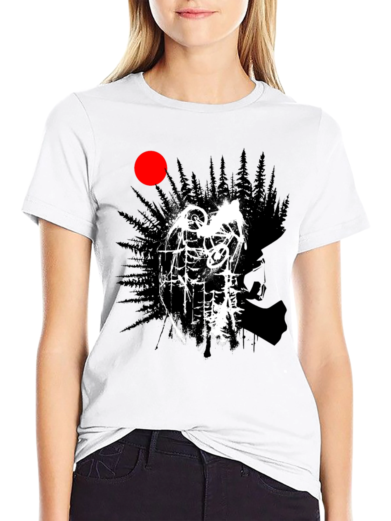 Mountain Bike Graphic Tee - Adventure Awaits!