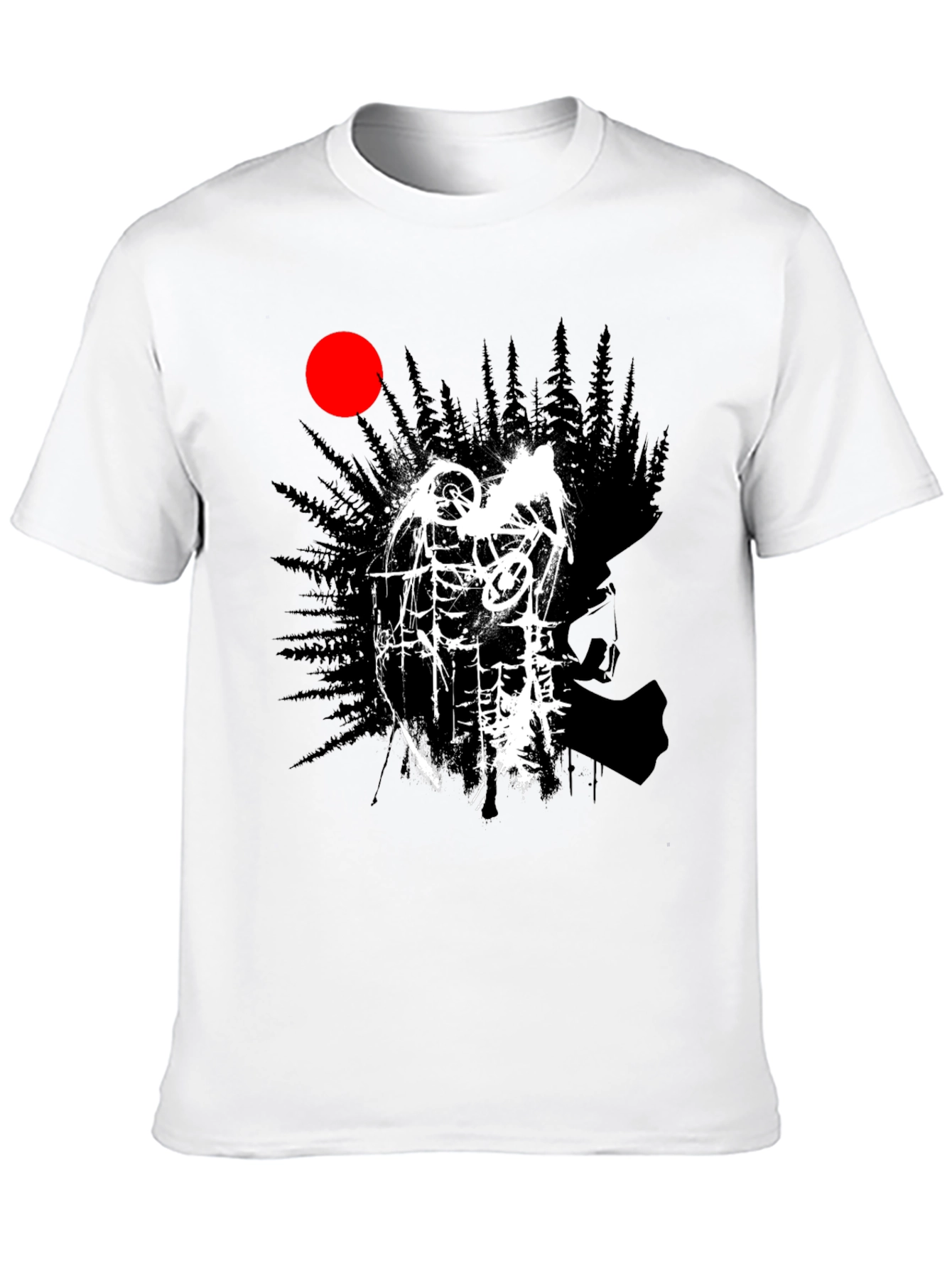 Mountain Bike Graphic Tee - Adventure Awaits!