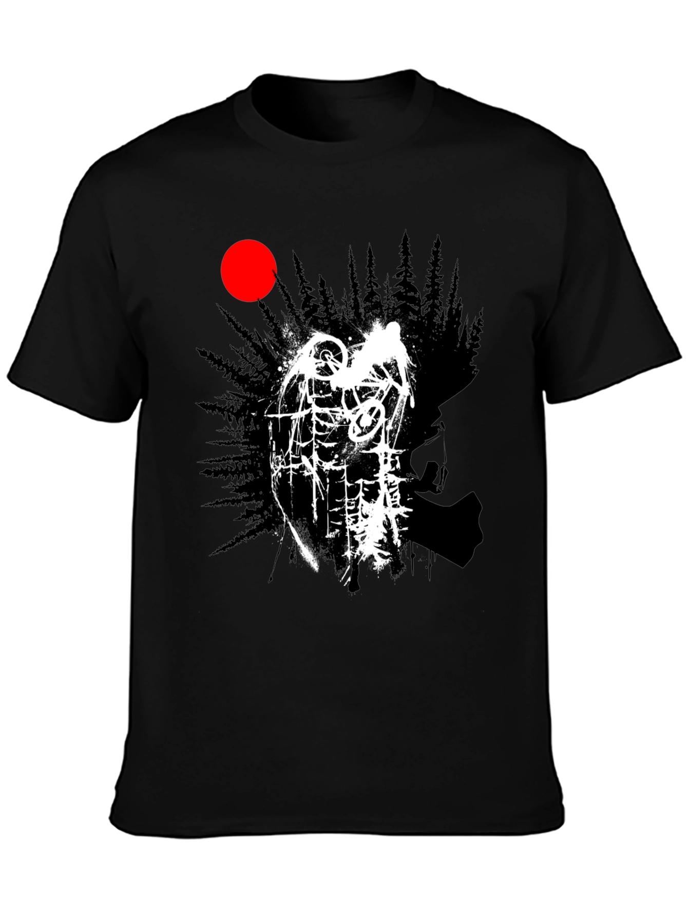 Mountain Bike Graphic Tee - Adventure Awaits!