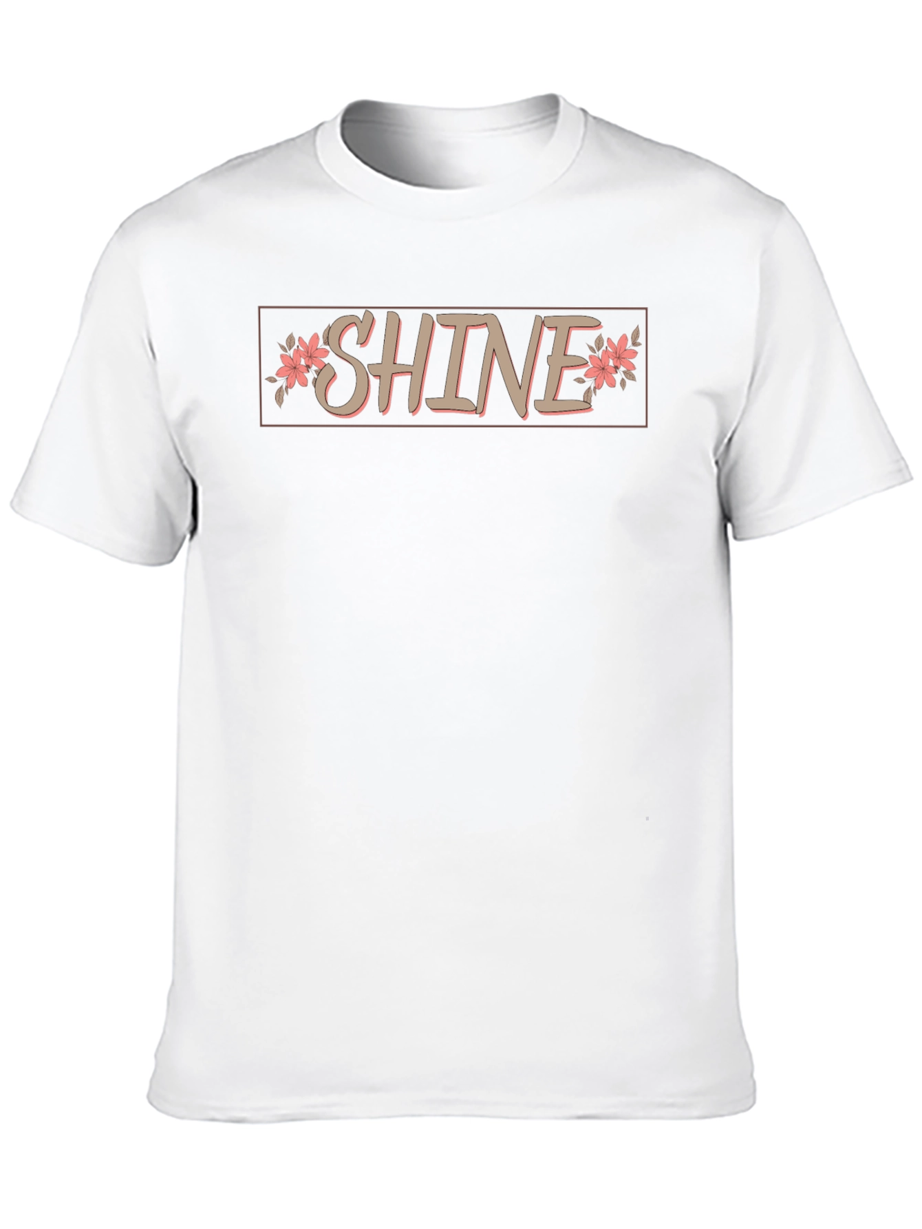Floral Shine Graphic Tee - Unisex