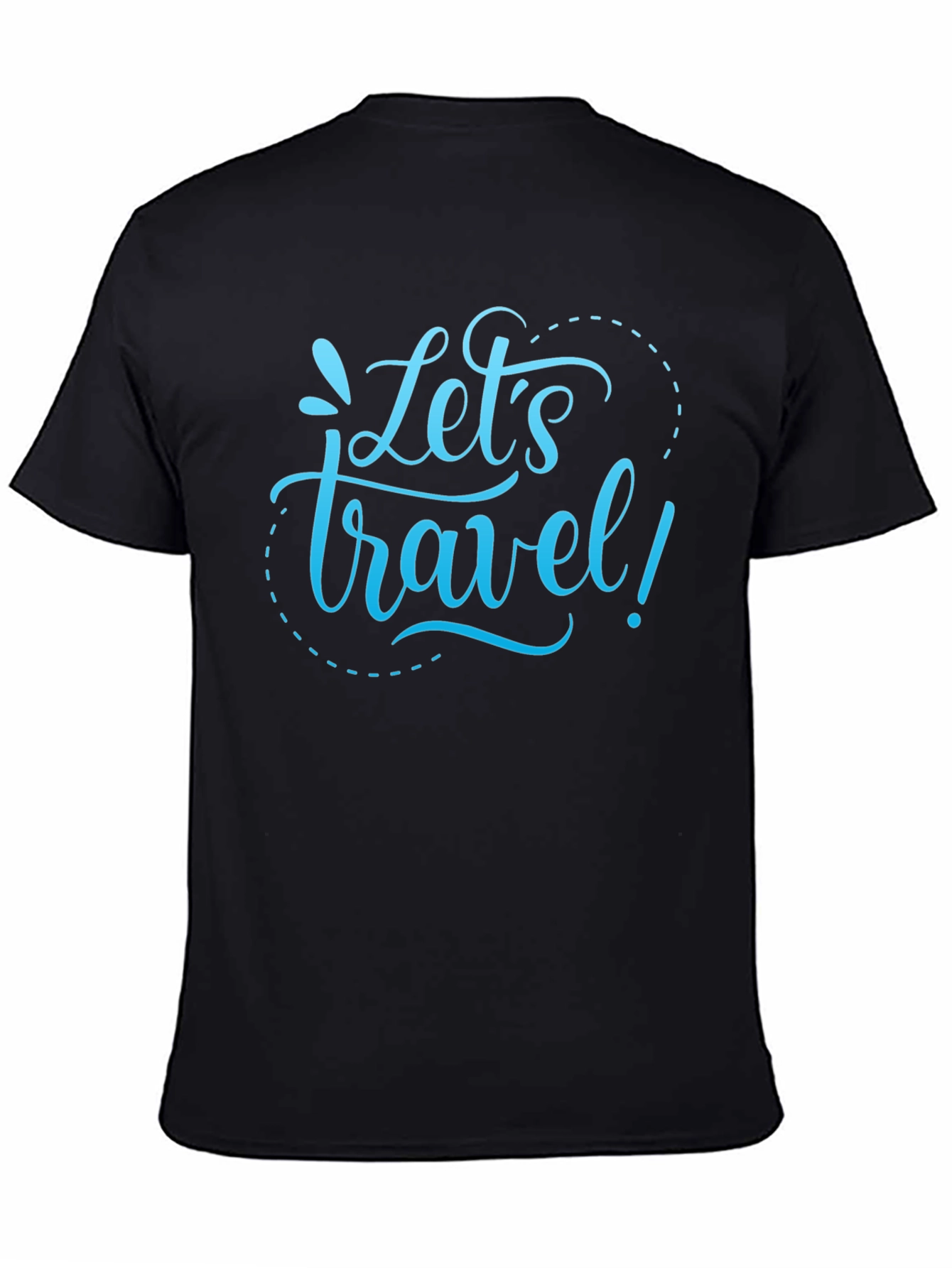 Lets Travel Graphic T-Shirt -  Stylish Adventure Tee