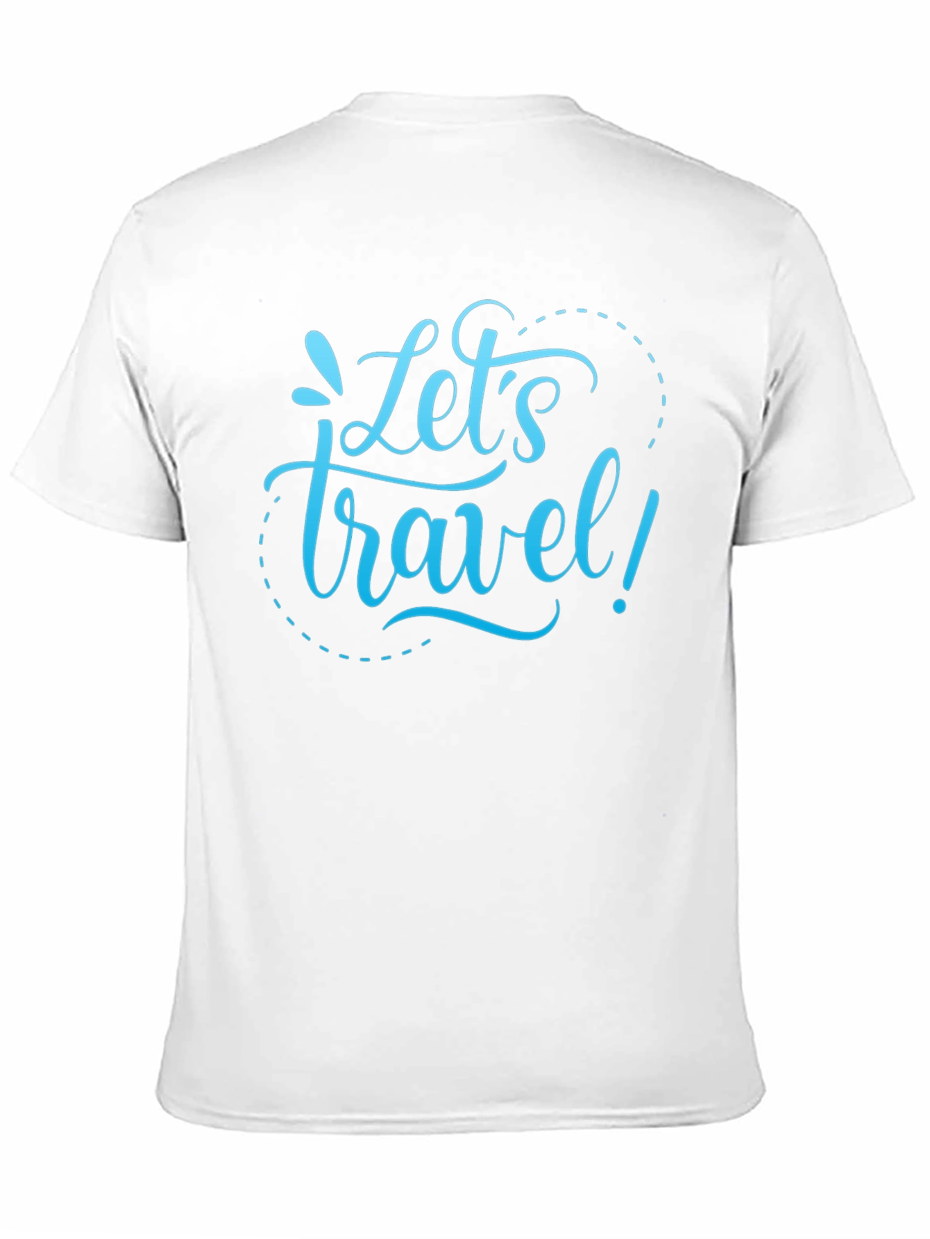 Lets Travel Graphic T-Shirt -  Stylish Adventure Tee