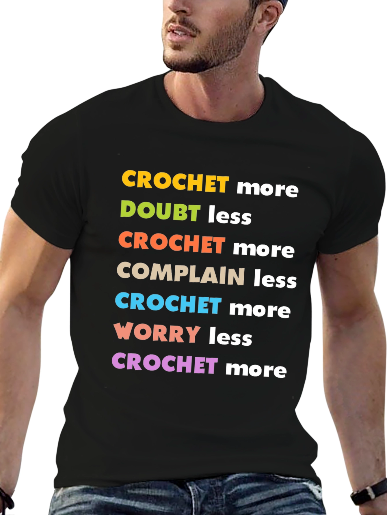 Crochet More Graphic Tee - Soft & Stylish