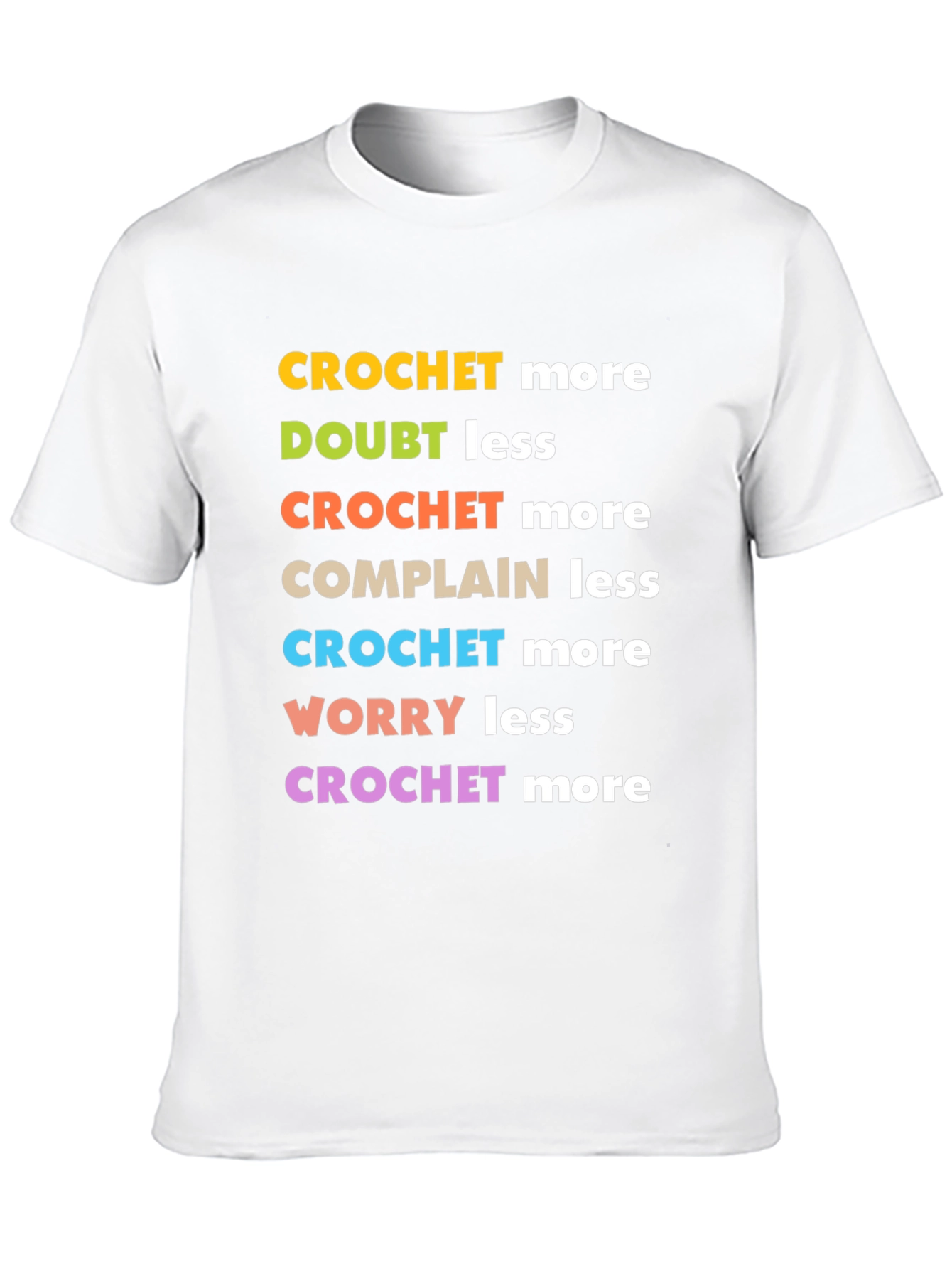 Crochet More Graphic Tee - Soft & Stylish