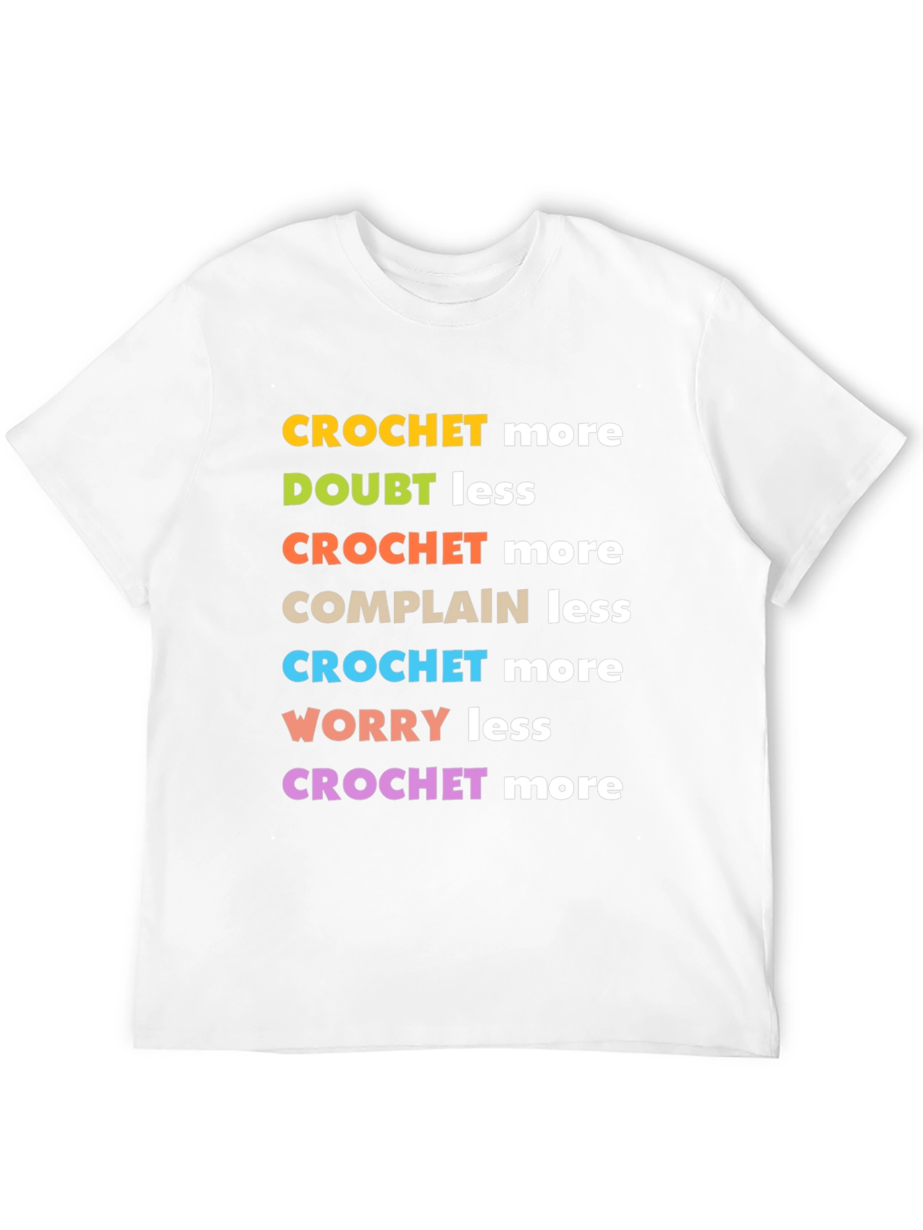 Crochet More Graphic Tee - Soft & Stylish