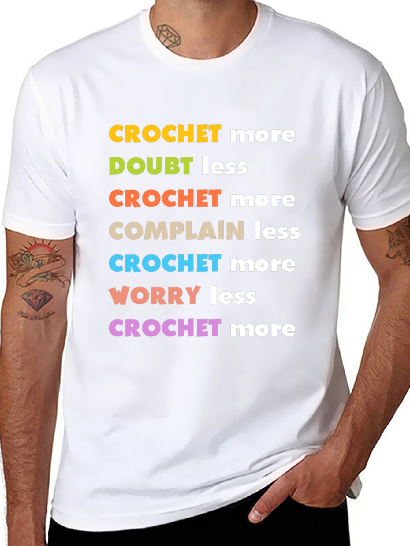 Crochet More Graphic Tee - Soft & Stylish