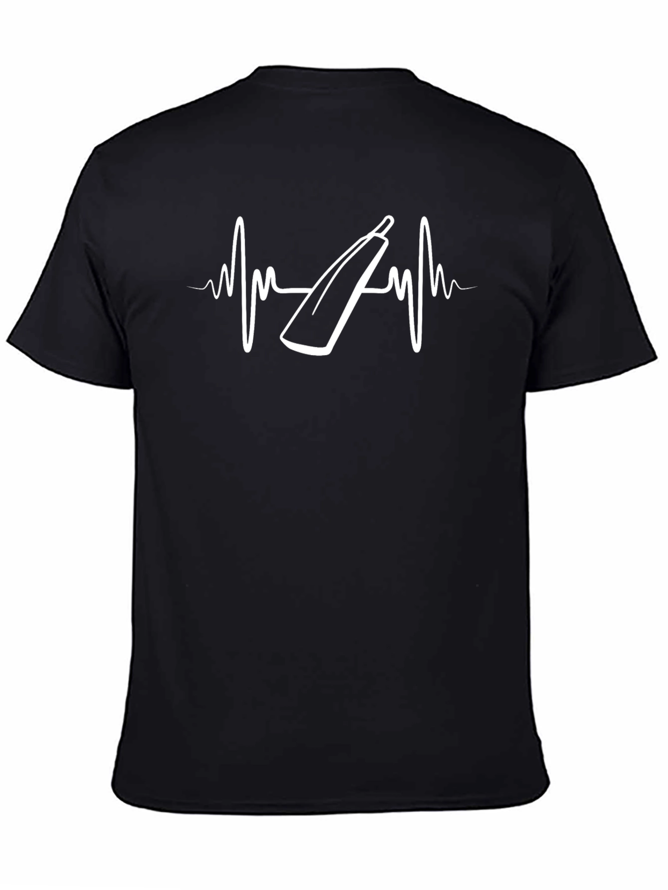 Baguette Heartbeat T-Shirt - Novelty Foodie Tee