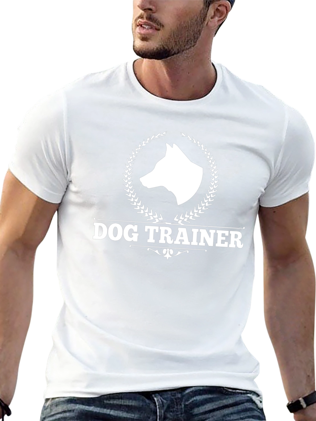 Dog Trainer T-Shirt - Black Graphic Tee
