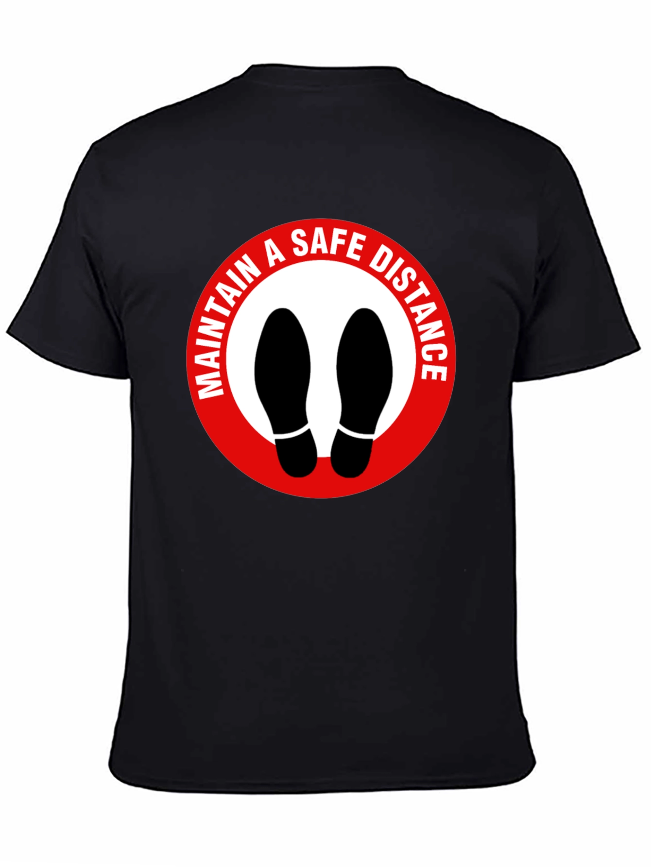 Maintain Safe Distance Graphic T-Shirt
