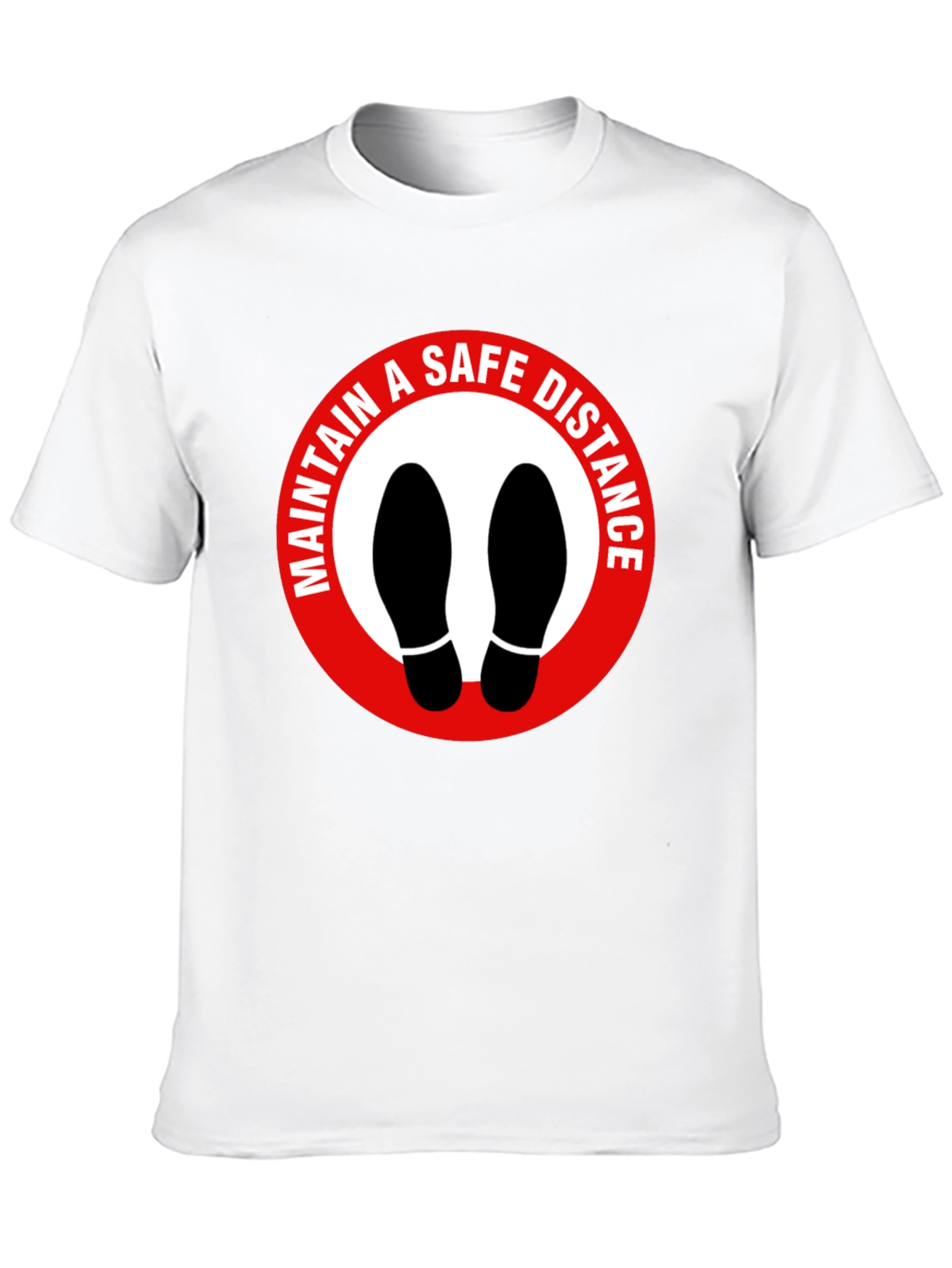 Maintain Safe Distance Graphic T-Shirt
