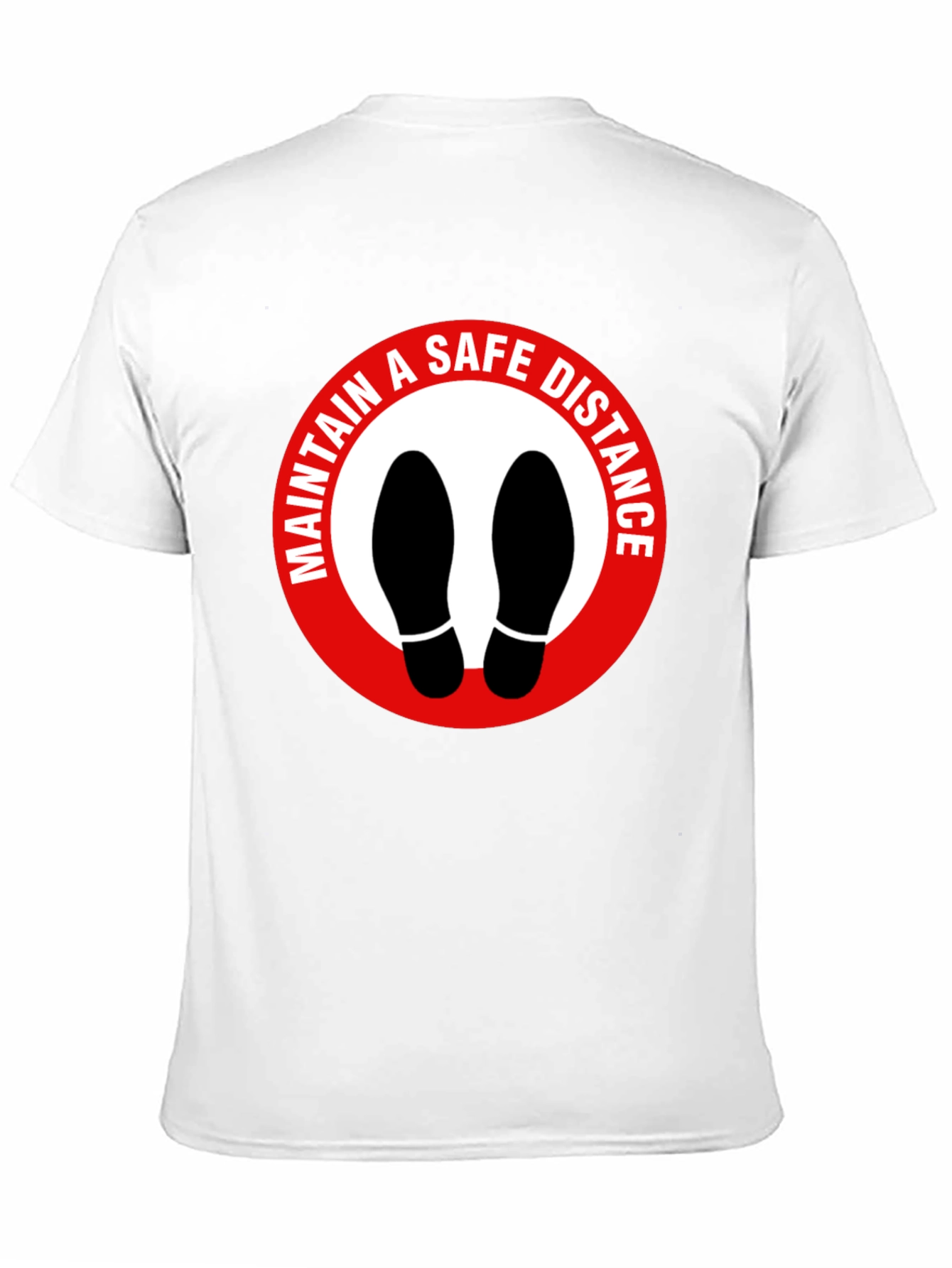 Maintain Safe Distance Graphic T-Shirt