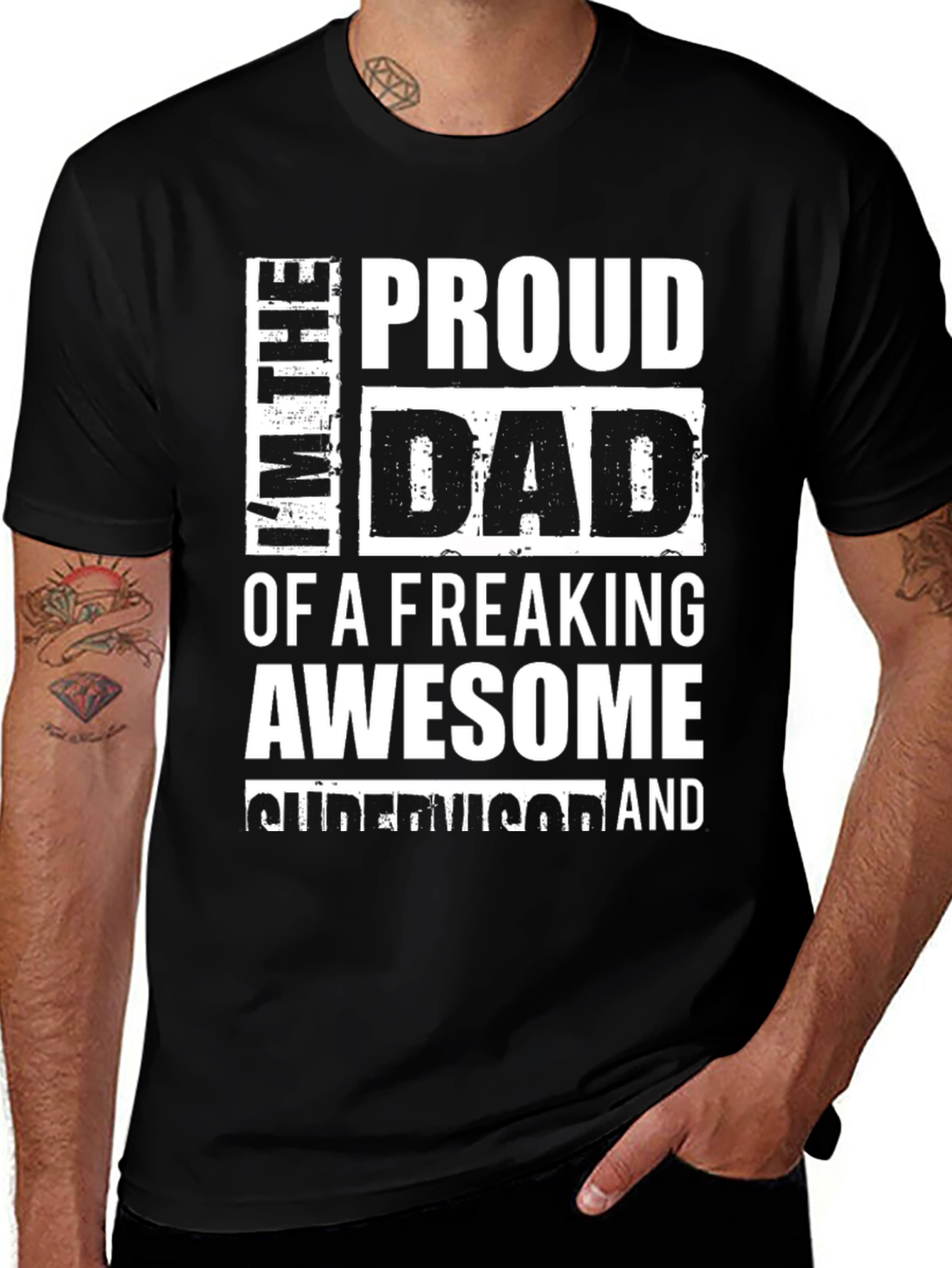 Proud Dad of an Awesome Grandchild T-Shirt