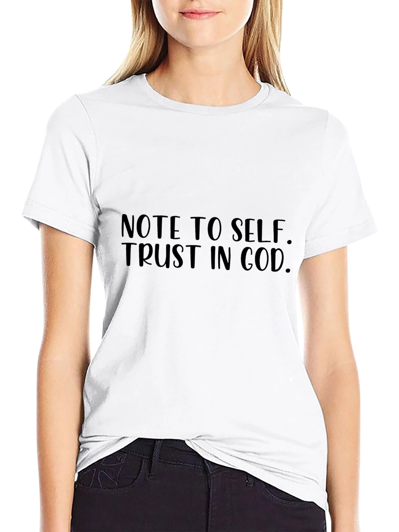 Trust In God Black Tee