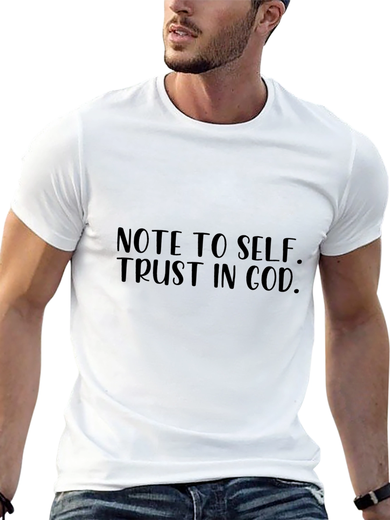 Trust In God Black Tee
