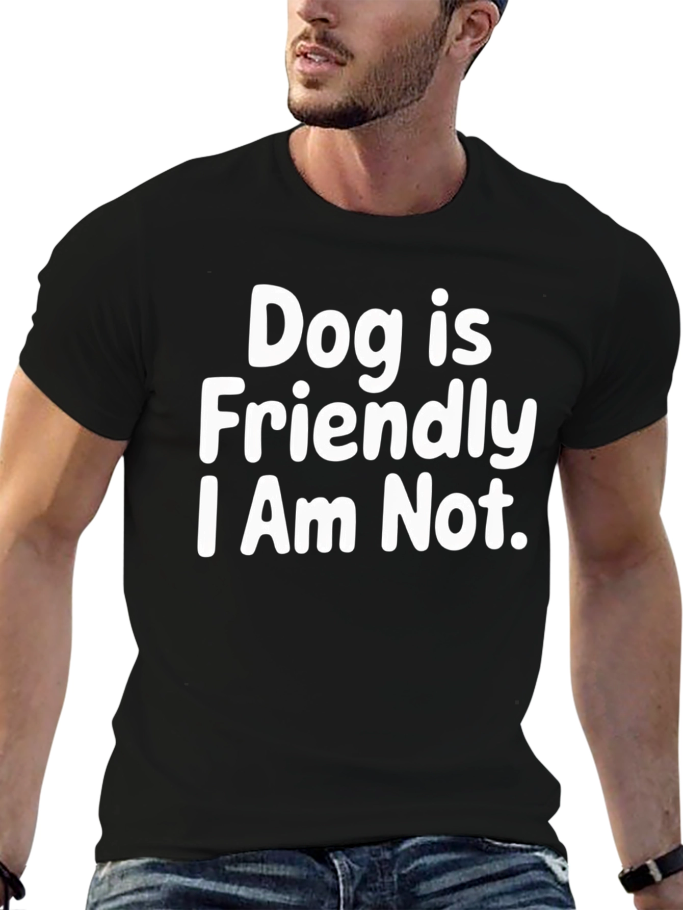 Dog Friendly T-Shirt - Funny Sarcastic Tee