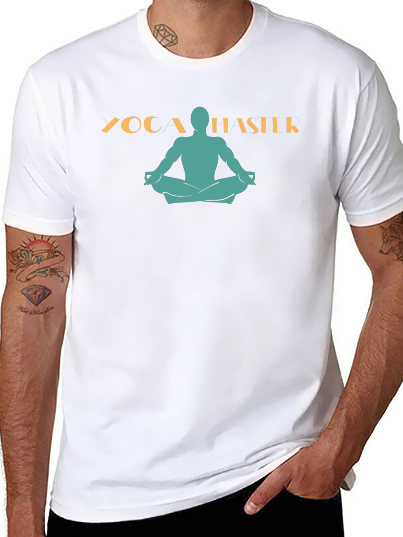 Yoga Master Graphic T-Shirt - Meditation Tee