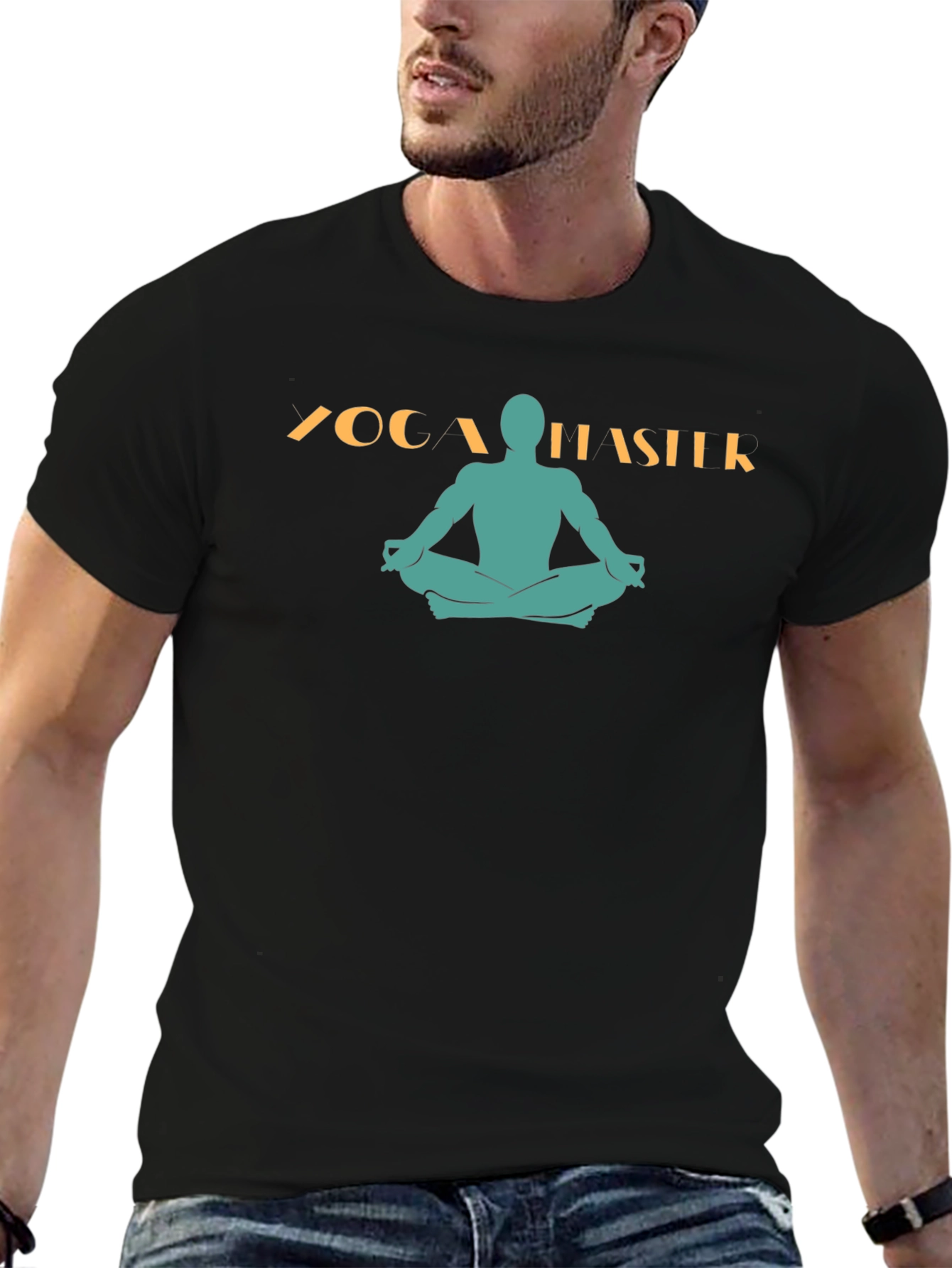 Yoga Master Graphic T-Shirt - Meditation Tee