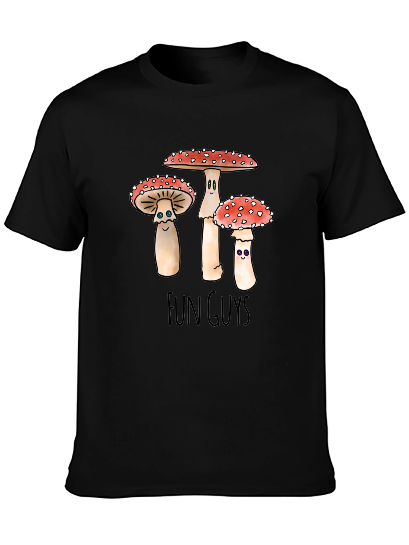 Fun Guys Graphic T-Shirt - Mushroom Humor