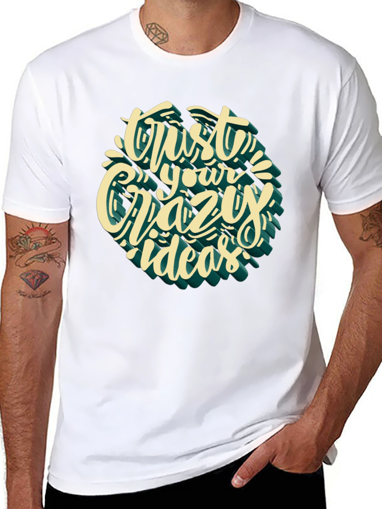 Trust Your Crazy Ideas Graphic Tee
