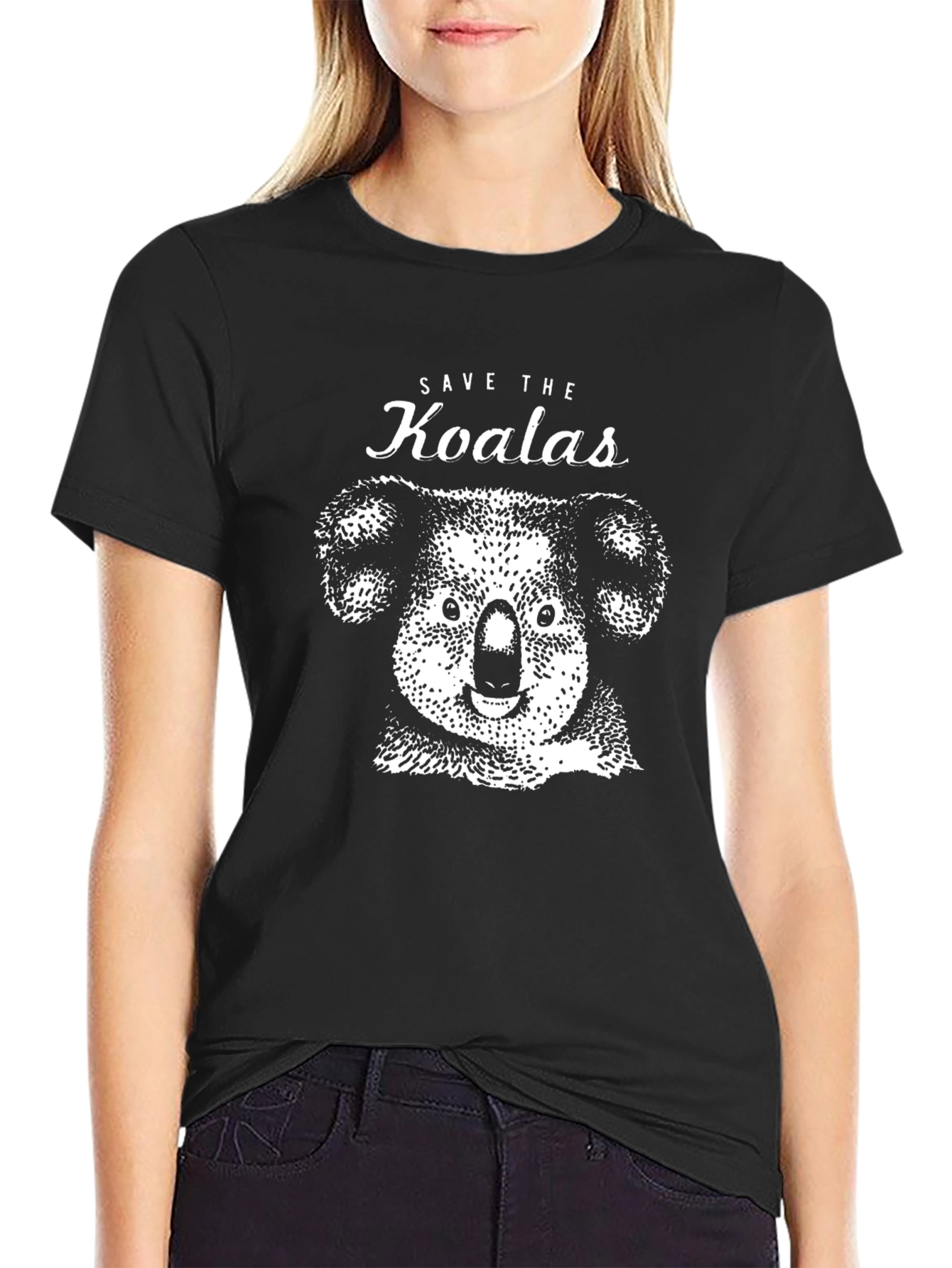 Save the Koalas Graphic T-Shirt
