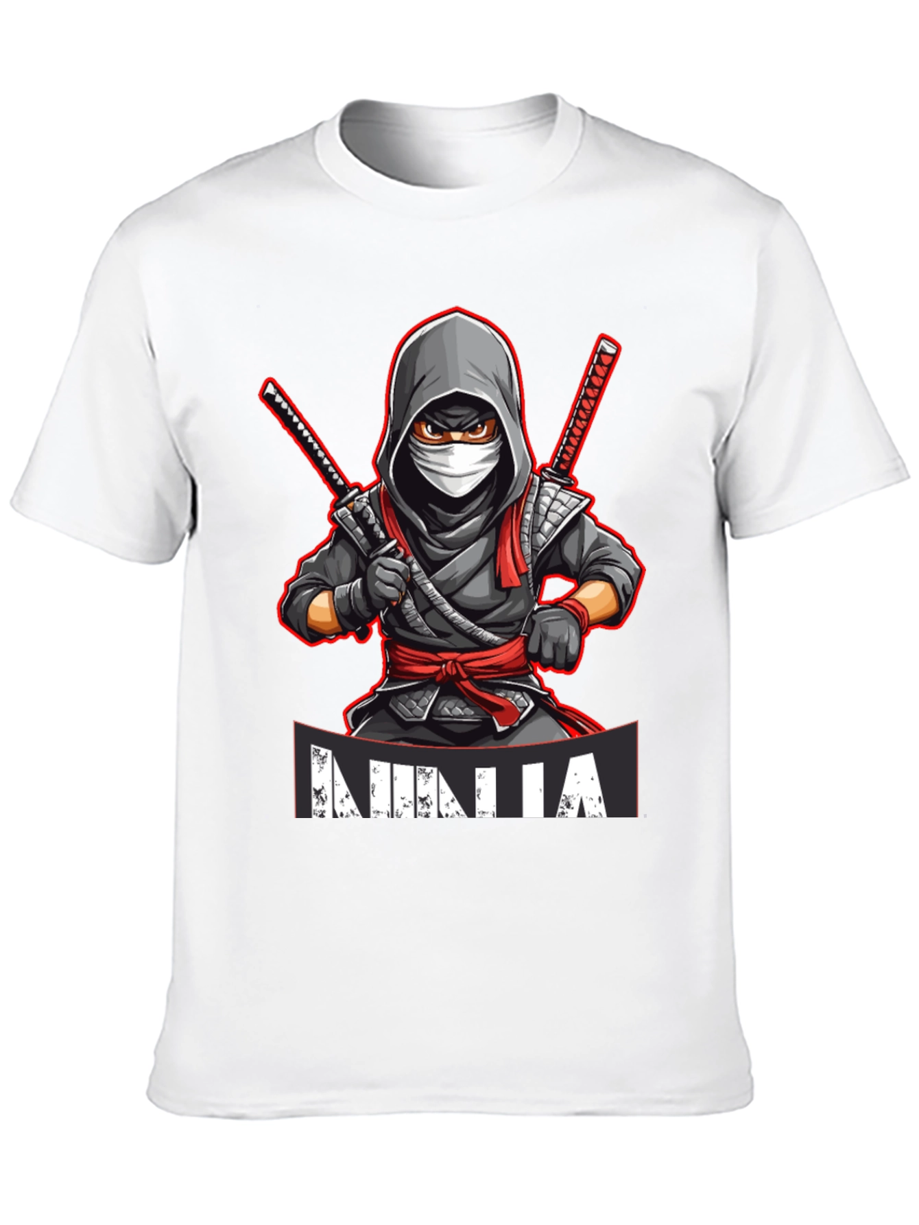 Ninja Warrior Graphic T-Shirt - Stealth Style